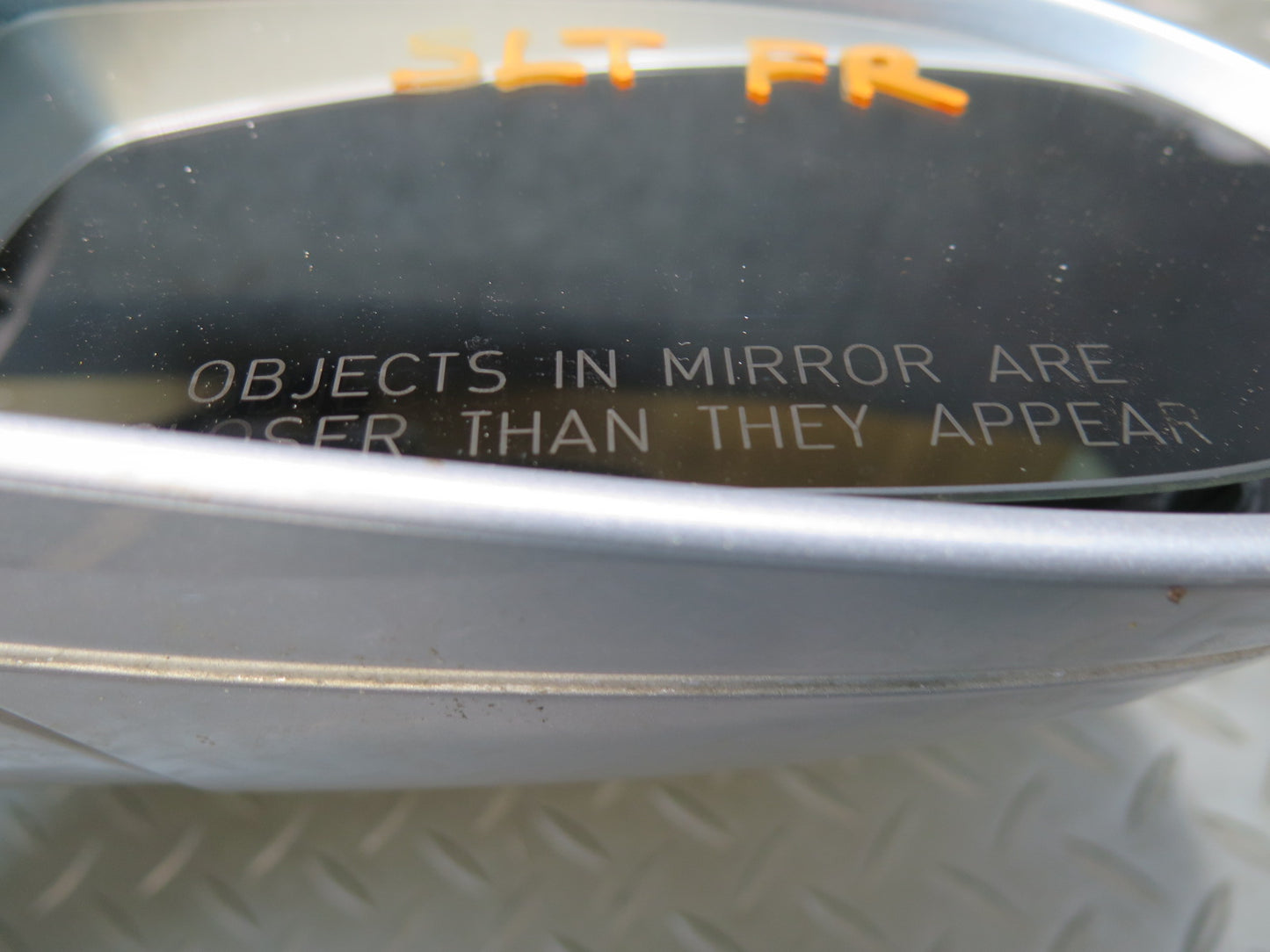 03-08 Mercedes R230 Sl-class Right Door Power Heat Memory Mirror Silver OEM