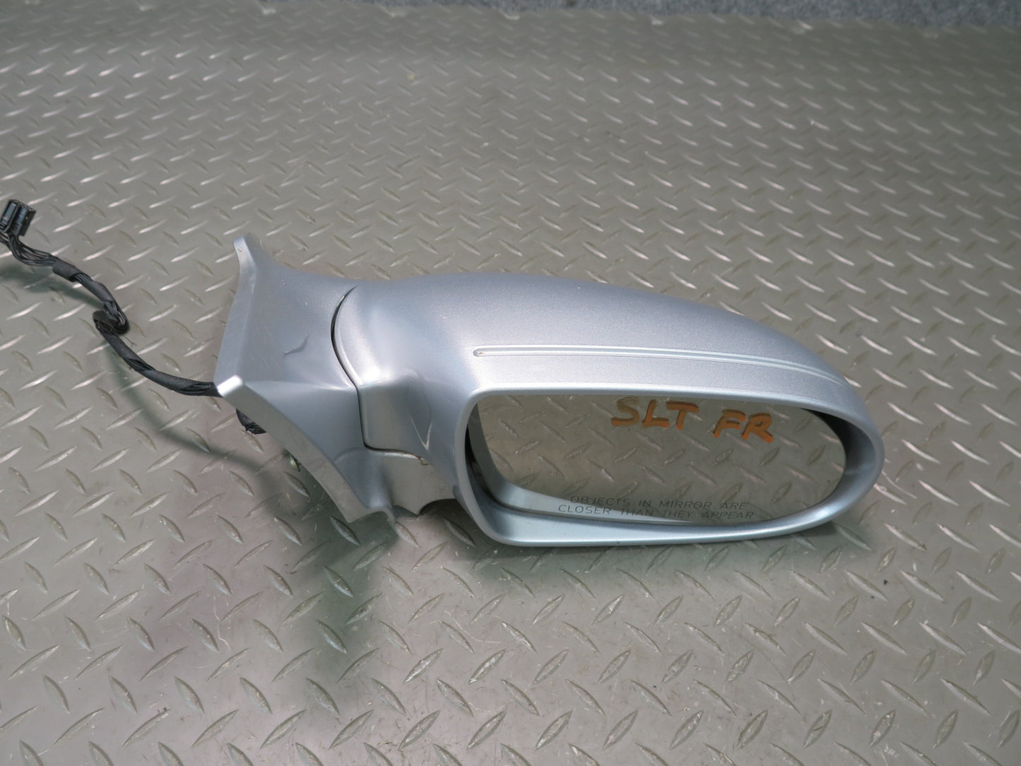 03-08 Mercedes R230 Sl-class Right Door Power Heat Memory Mirror Silver OEM