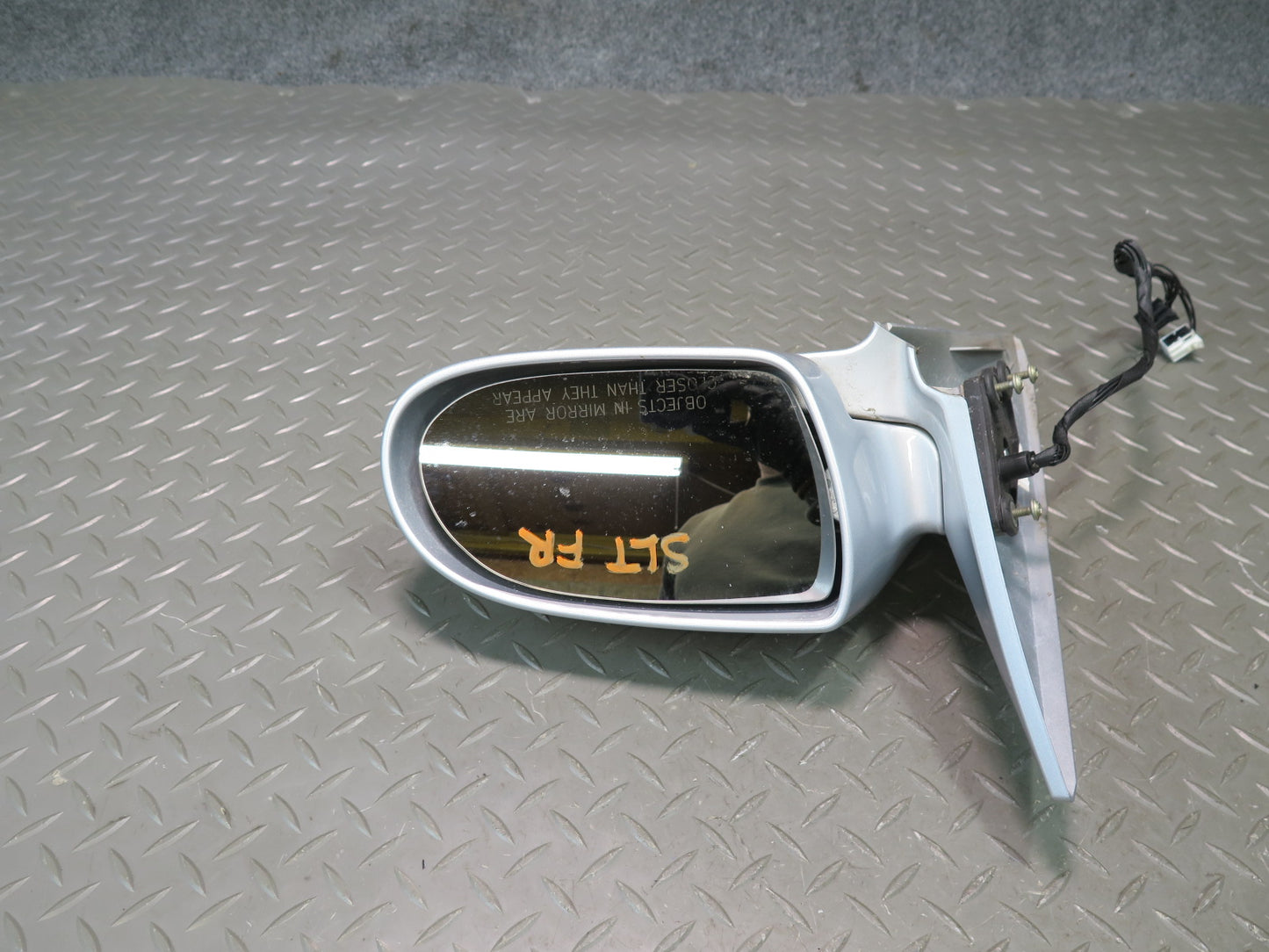 03-08 Mercedes R230 Sl-class Right Door Power Heat Memory Mirror Silver OEM