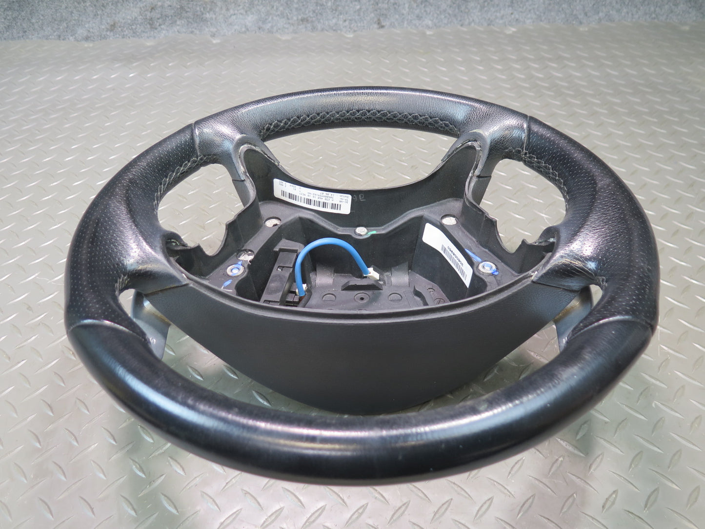 07-08 Mercedes R230 SL65 SL55 AMG Sport Leather Steering Black W/ Paddle OEM