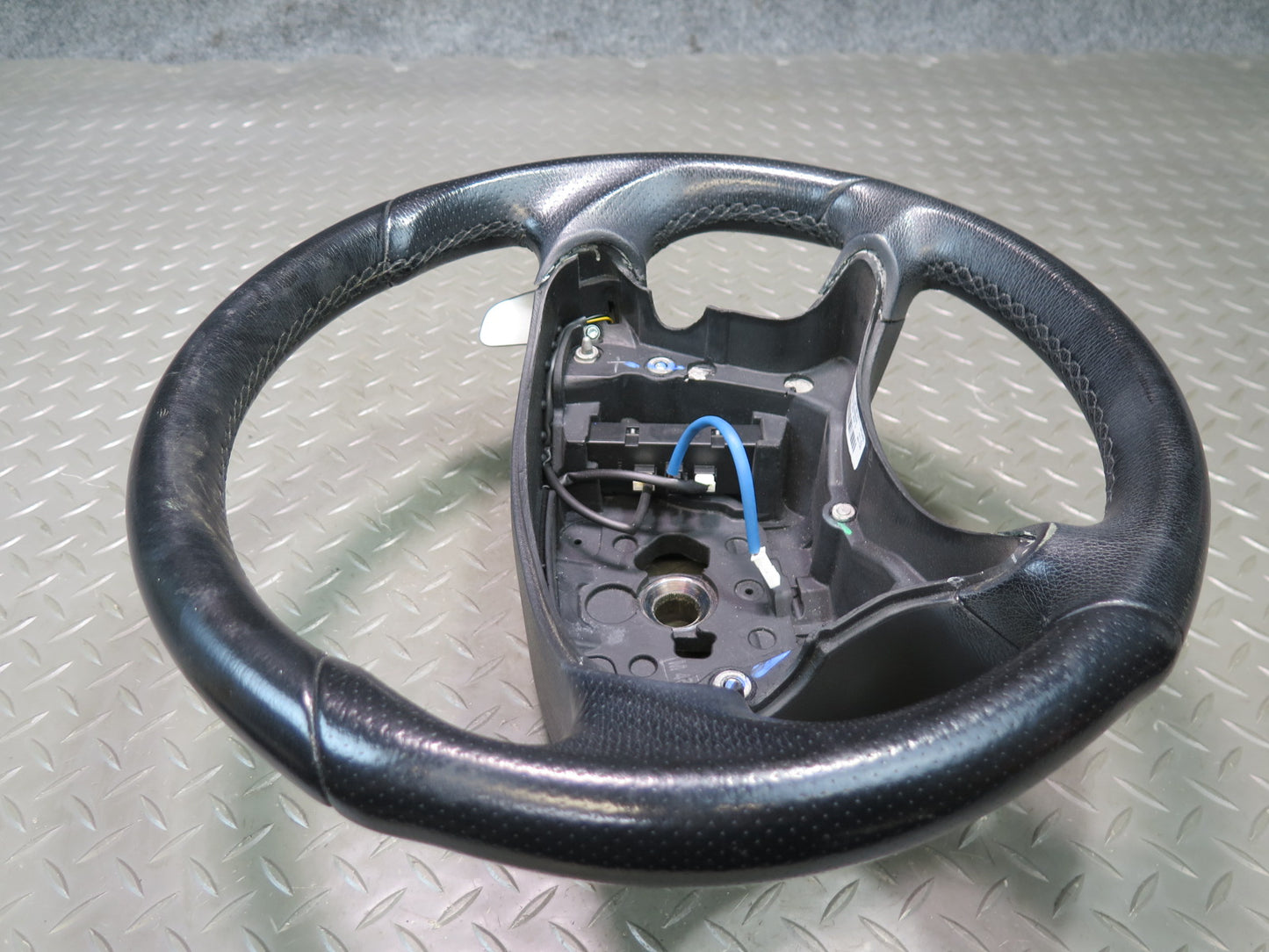 07-08 Mercedes R230 SL65 SL55 AMG Sport Leather Steering Black W/ Paddle OEM