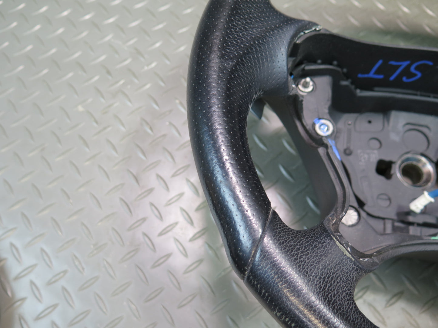 07-08 Mercedes R230 SL65 SL55 AMG Sport Leather Steering Black W/ Paddle OEM