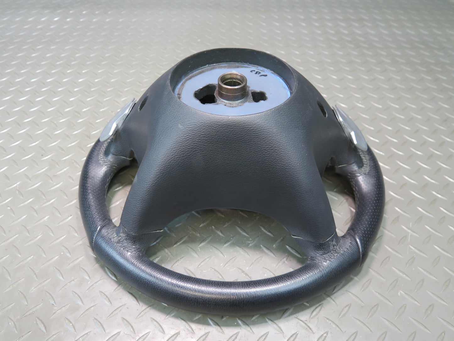 07-08 Mercedes R230 SL65 SL55 AMG Sport Leather Steering Black W/ Paddle OEM