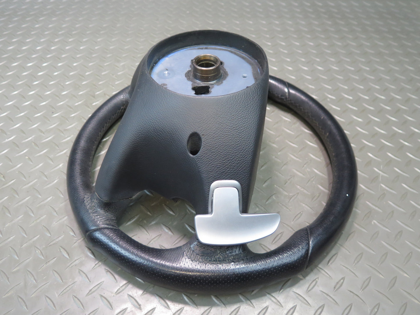 07-08 Mercedes R230 SL65 SL55 AMG Sport Leather Steering Black W/ Paddle OEM