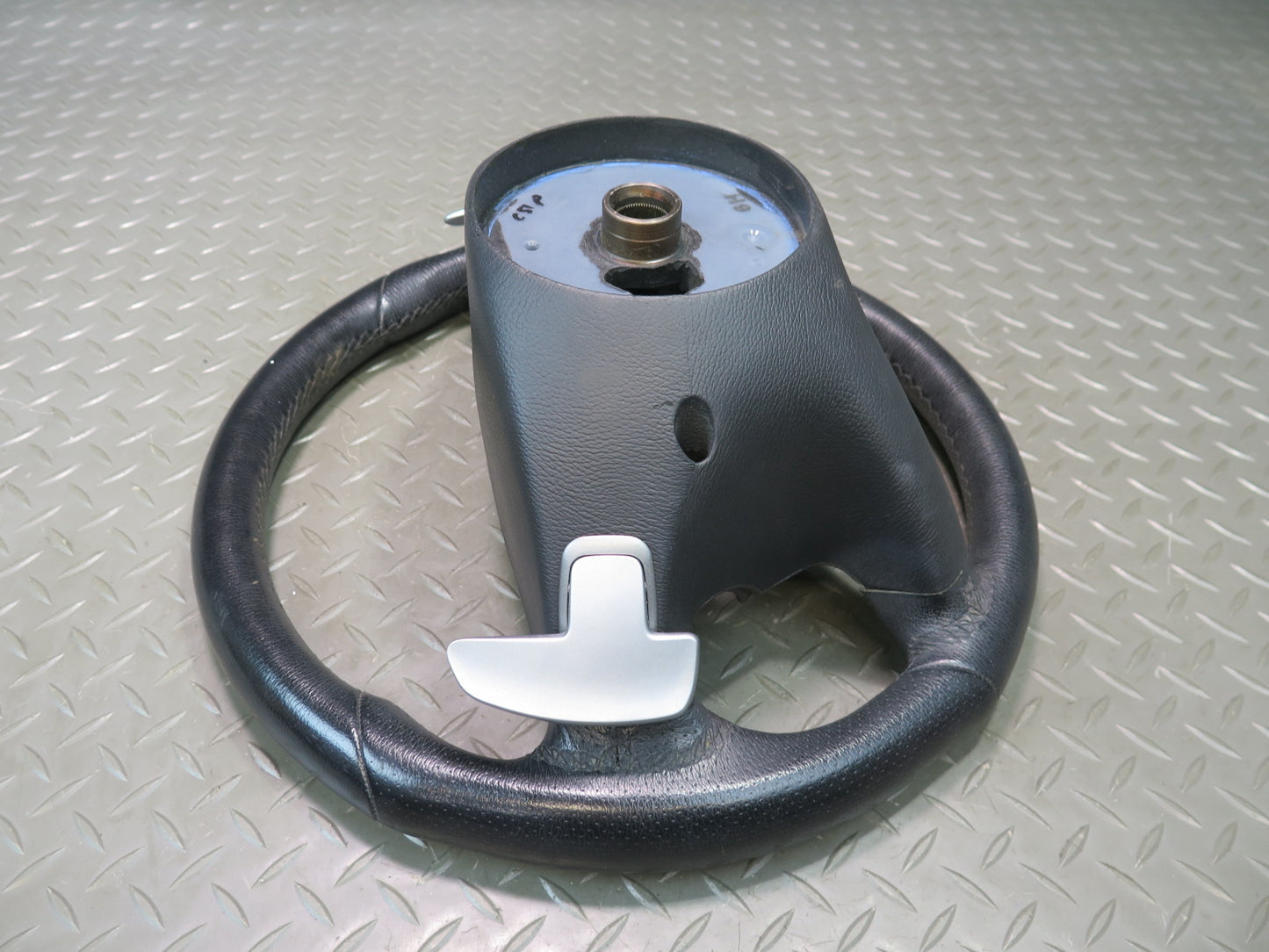 07-08 Mercedes R230 SL65 SL55 AMG Sport Leather Steering Black W/ Paddle OEM