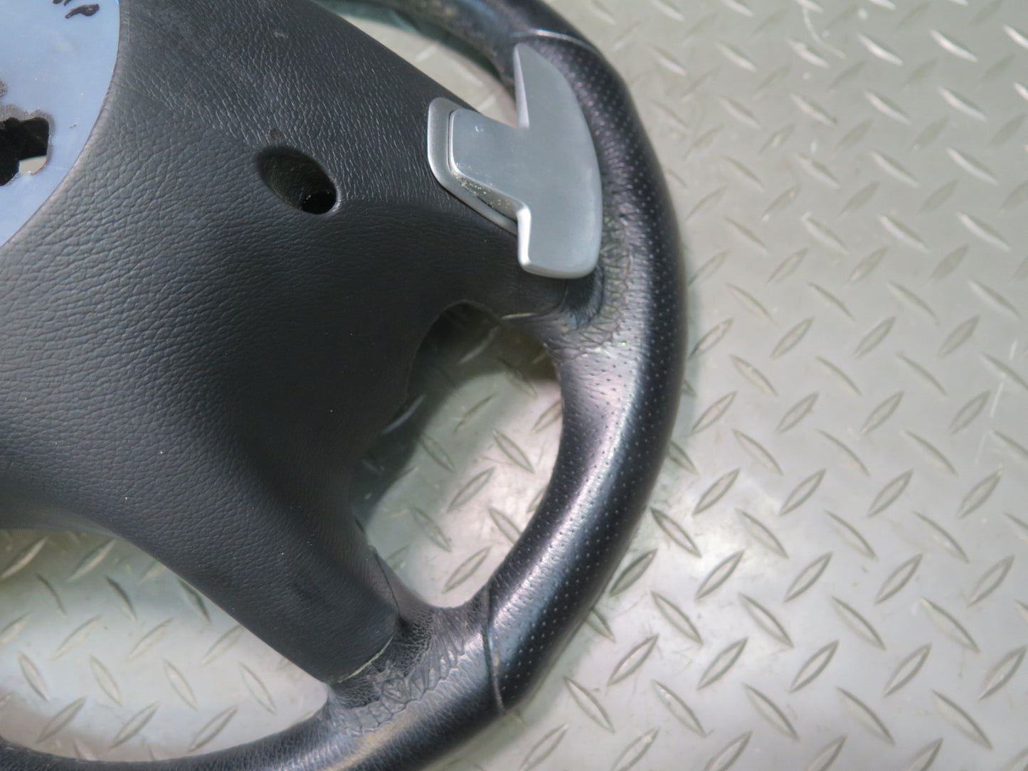07-08 Mercedes R230 SL65 SL55 AMG Sport Leather Steering Black W/ Paddle OEM