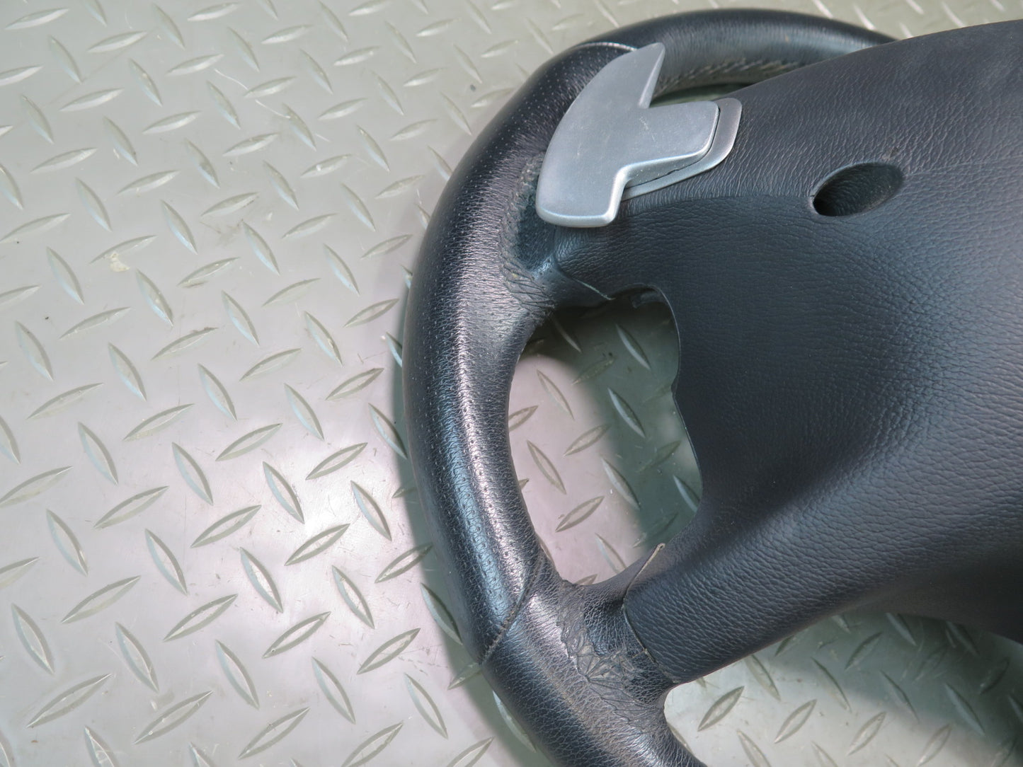 07-08 Mercedes R230 SL65 SL55 AMG Sport Leather Steering Black W/ Paddle OEM