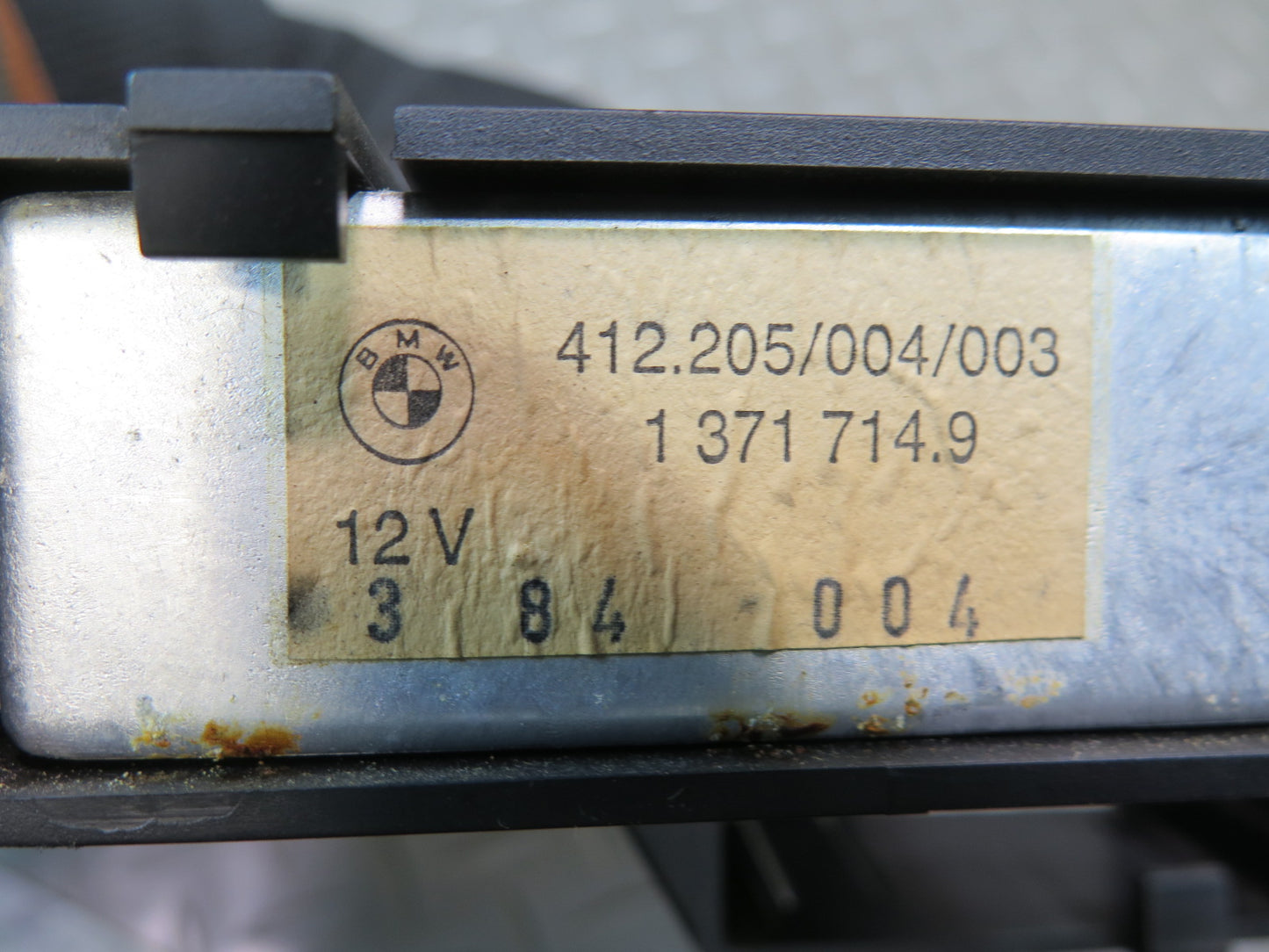 83-89 BMW E24 633CSi 635CSi Cruise Control Module 1371714 OEM