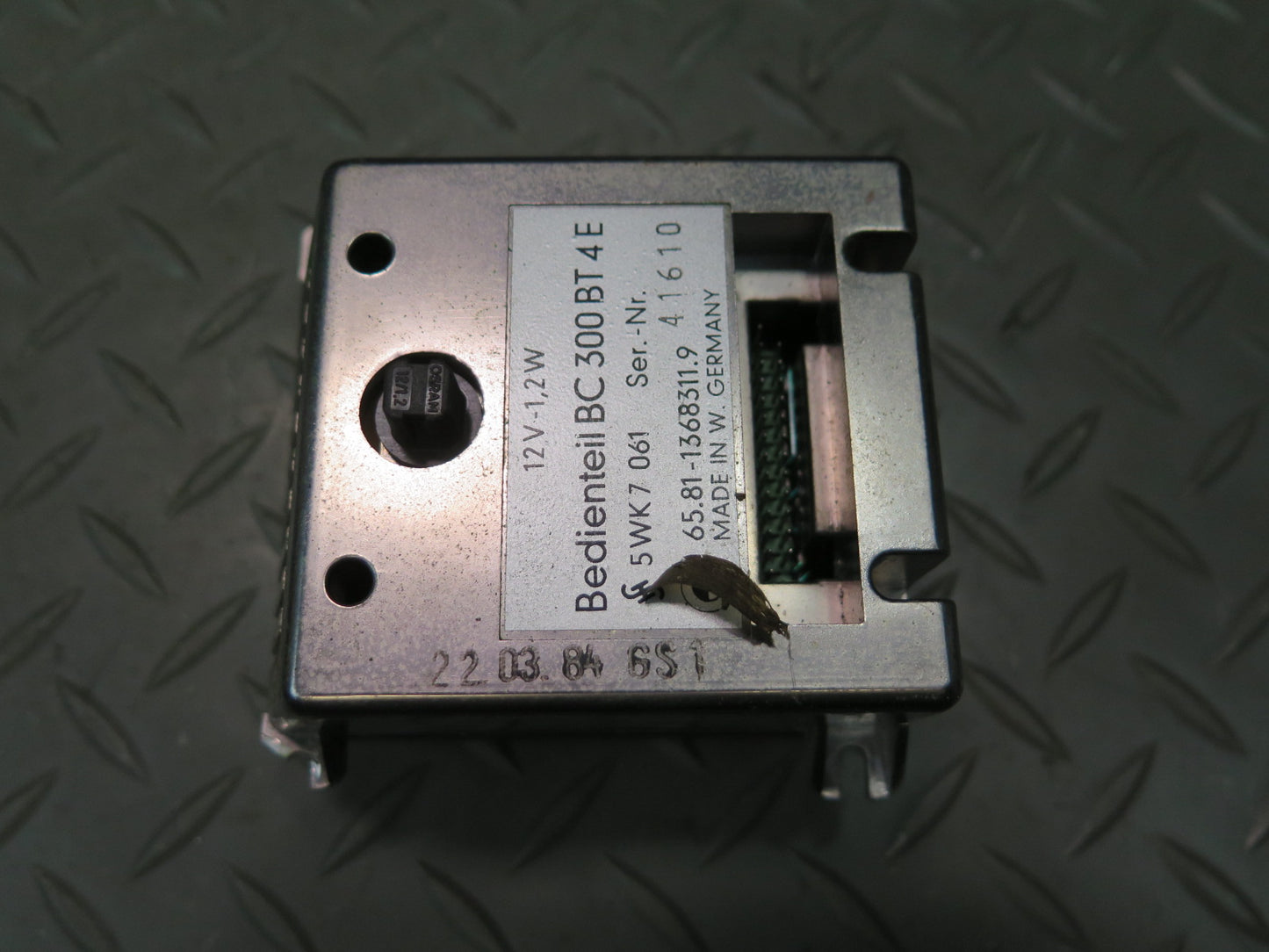 83-84 BMW E24 633CSi Input Unit OBC On-board Computer 1368311 OEM
