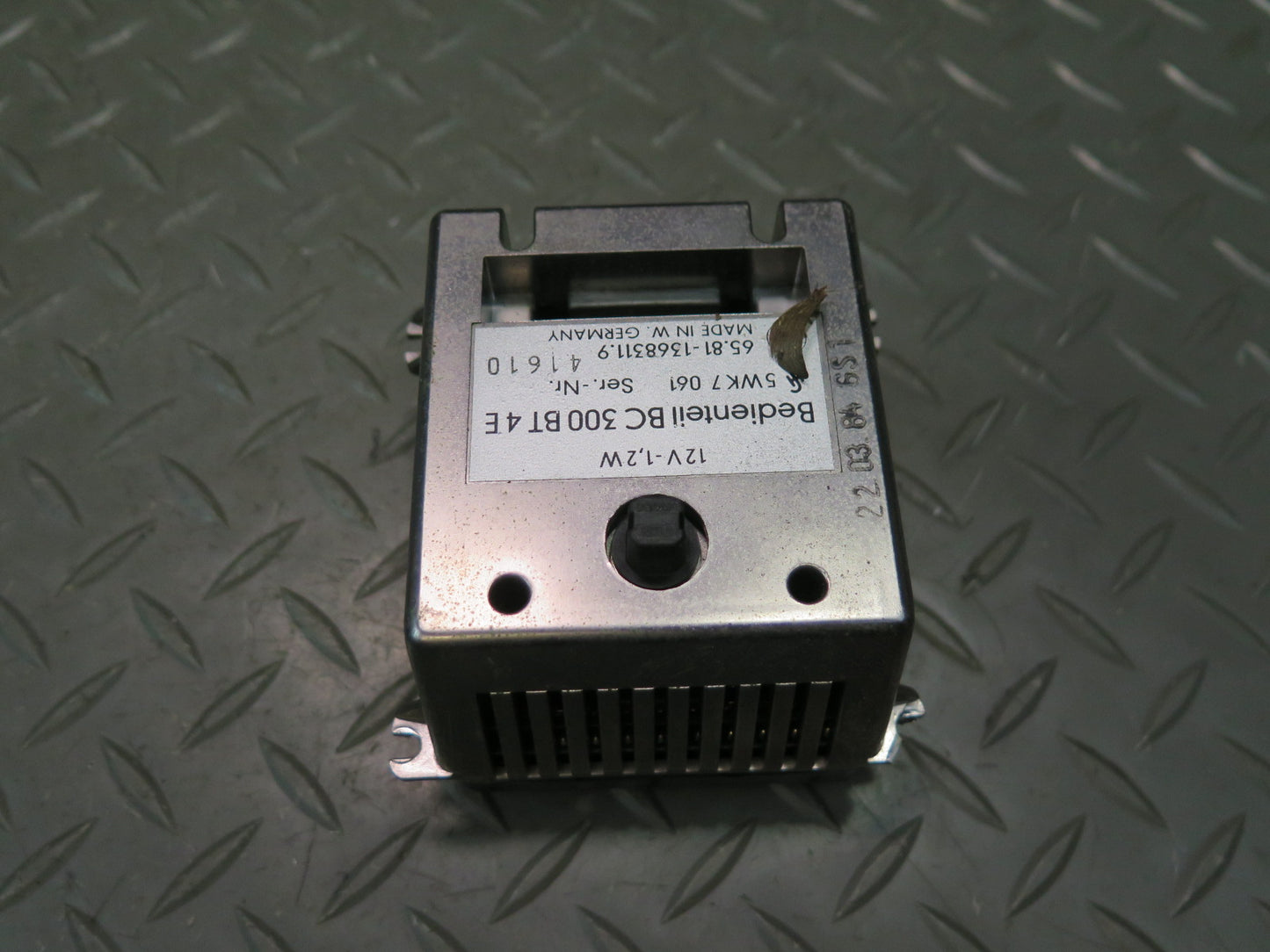 83-84 BMW E24 633CSi Input Unit OBC On-board Computer 1368311 OEM