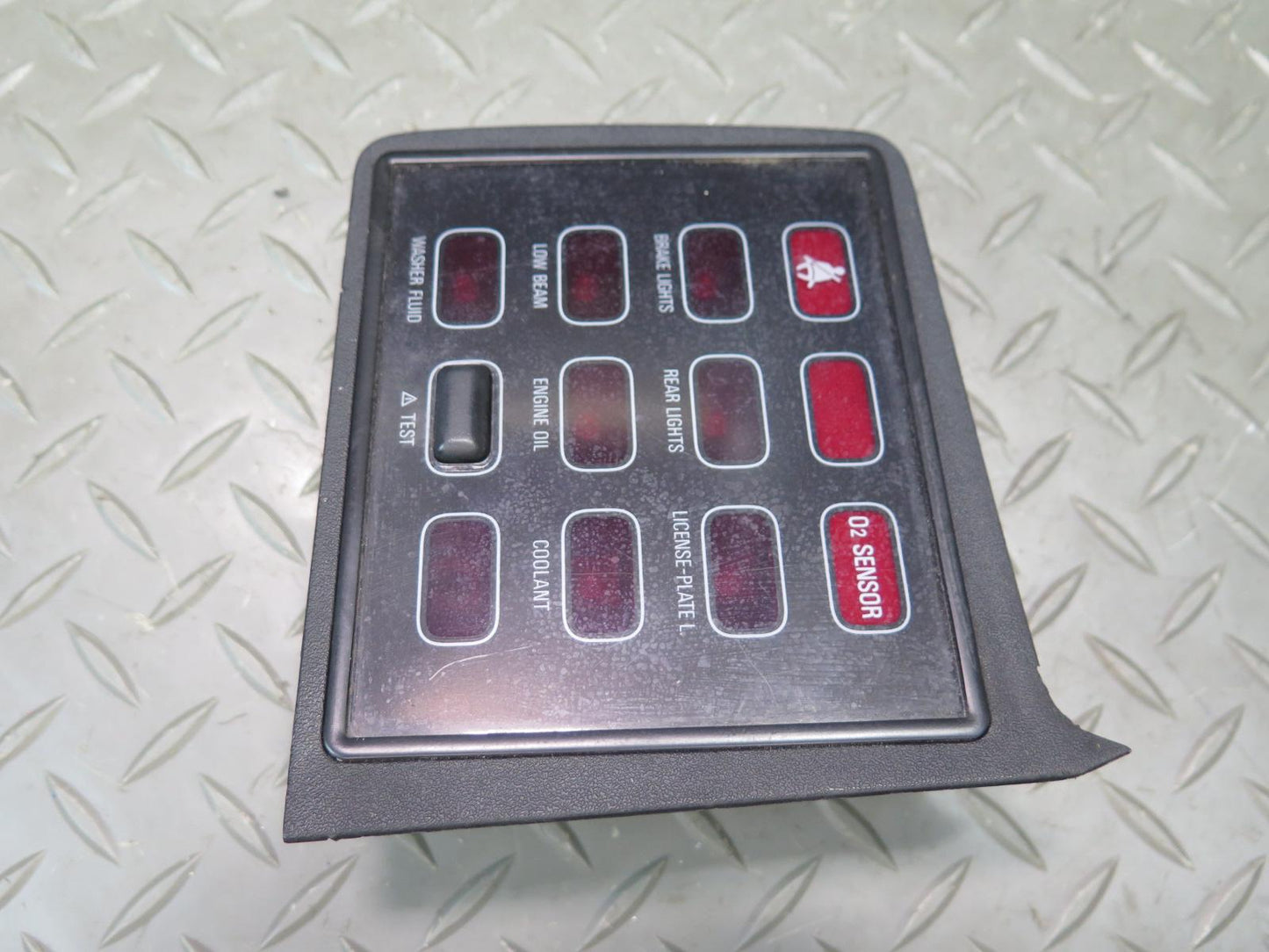 83-84 BMW E24 633CSi Check Control Panel 1371562 OEM