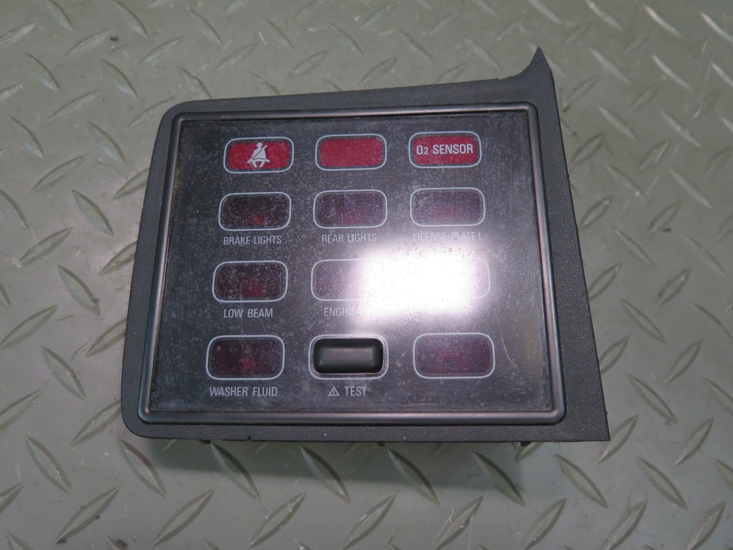 83-84 BMW E24 633CSi Check Control Panel 1371562 OEM