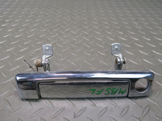 84-89 BMW E24 633CSI Front Left Exterior Door Handle Chrome OEM