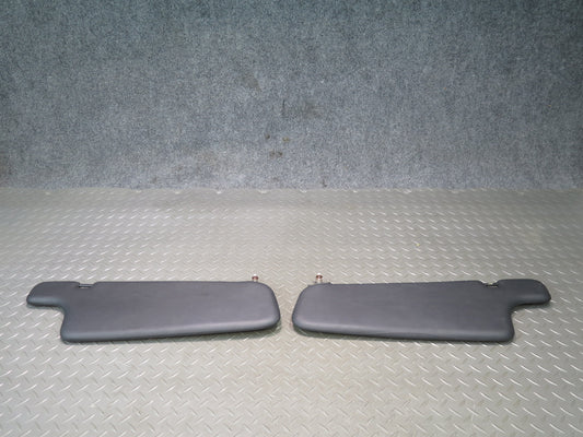 84-89 BMW E24 633CSi 635CSi Set of 2 Front Left & Right Sun Visor OEM