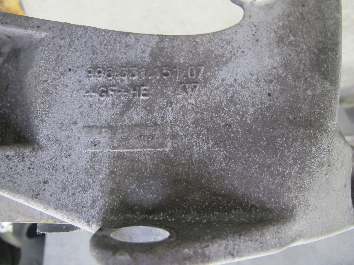 1999-2001 Porsche 911 996 RWD Rear Suspension Sub Frame Crossmember Carrier