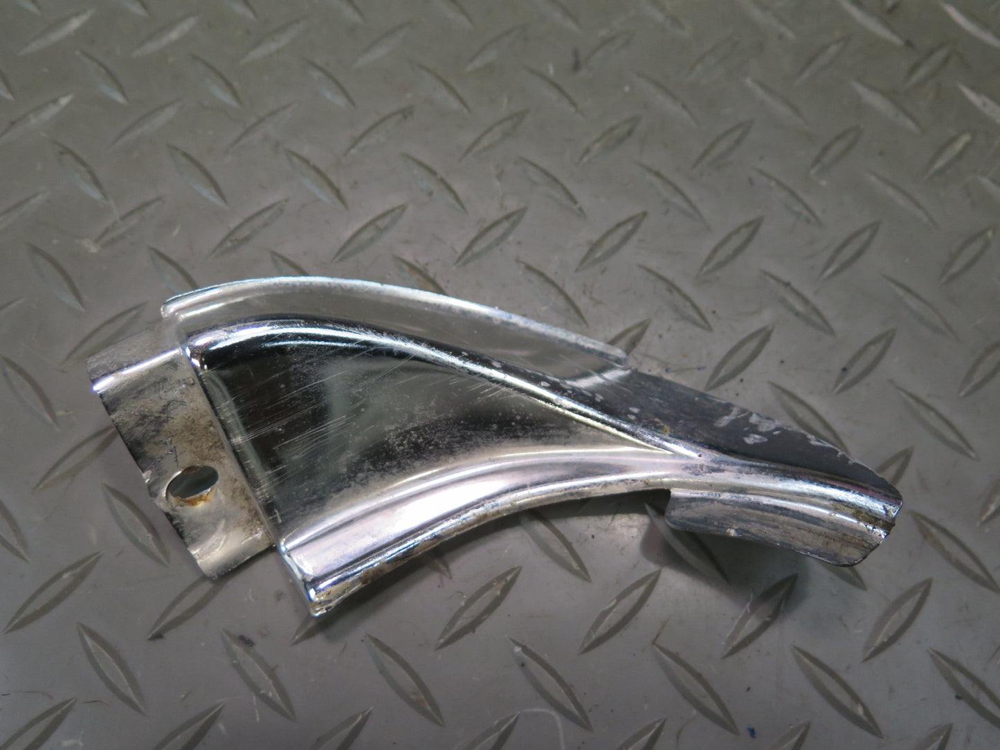 78-89 BMW E24 633CSI 635CSI Set of 2 Door Scuff Step Chrome Molding Cover OEM