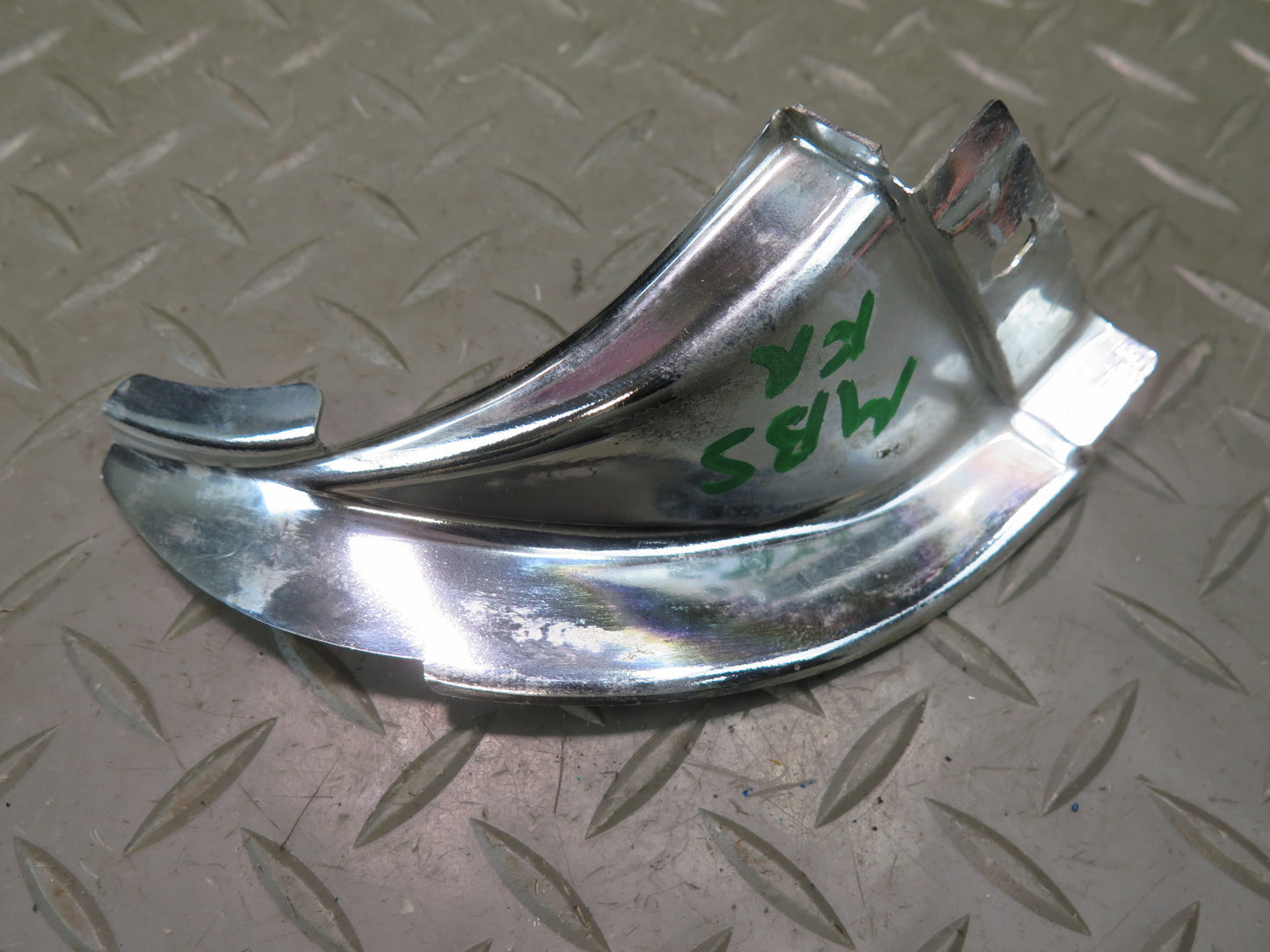 78-89 BMW E24 633CSI 635CSI Set of 2 Door Scuff Step Chrome Molding Cover OEM