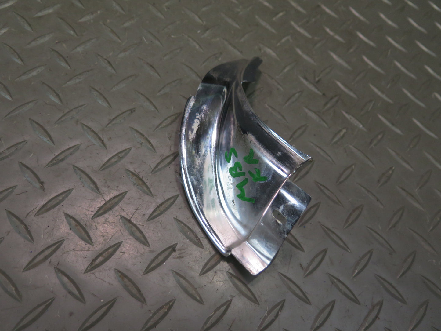 78-89 BMW E24 633CSI 635CSI Set of 2 Door Scuff Step Chrome Molding Cover OEM