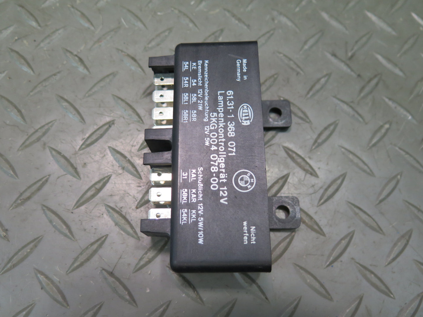 83-84 BMW E24 633CSi Check Light Control Module 1368071 OEM