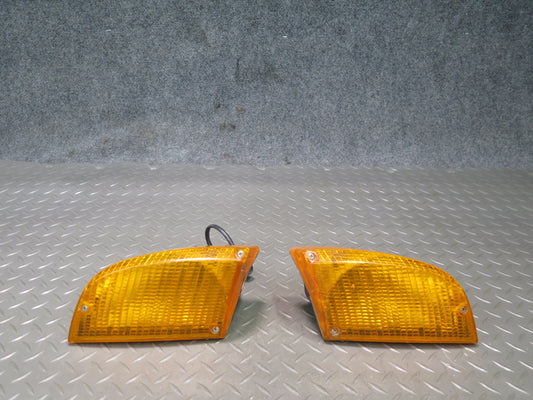 83-87 BMW E24 633CSI 635CSI Front Left & Right Turn Signal Light Set OEM