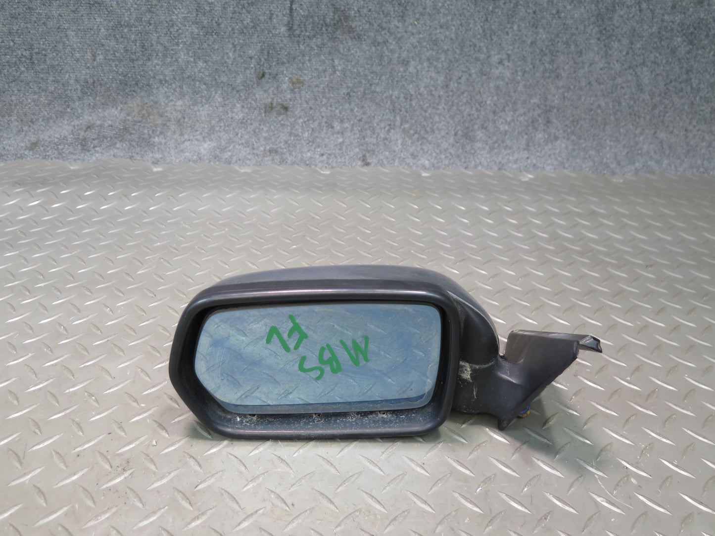 80-89 BMW E24 633CSI 635CSI Left Door Side View Heated Power Mirror Chrome OEM