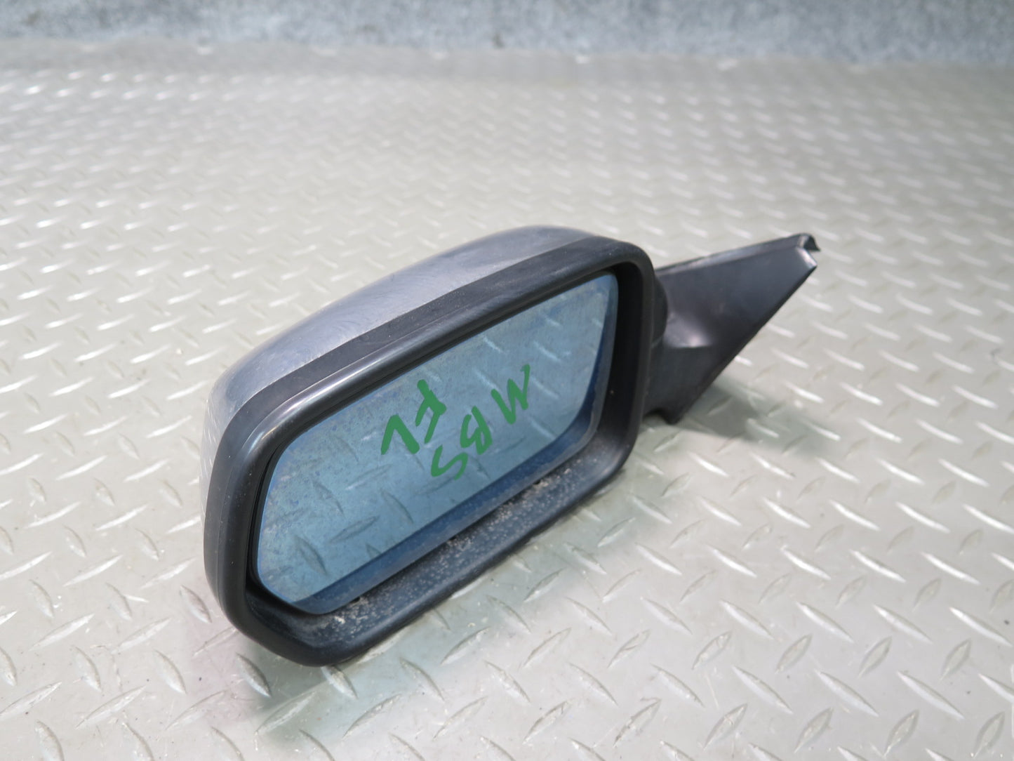 80-89 BMW E24 633CSI 635CSI Left Door Side View Heated Power Mirror Chrome OEM