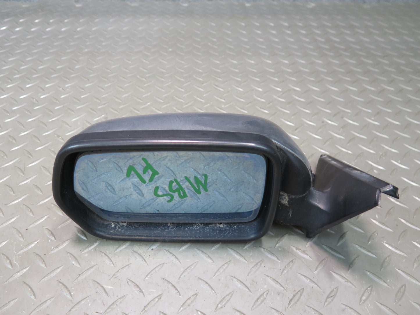 80-89 BMW E24 633CSI 635CSI Left Door Side View Heated Power Mirror Chrome OEM