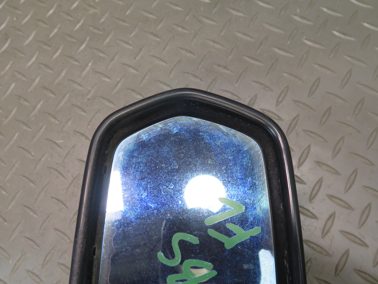 80-89 BMW E24 633CSI 635CSI Left Door Side View Heated Power Mirror Chrome OEM