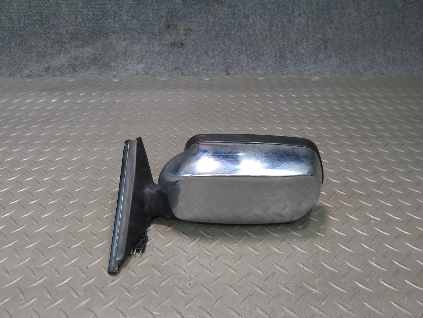 80-89 BMW E24 633CSI 635CSI Left Door Side View Heated Power Mirror Chrome OEM