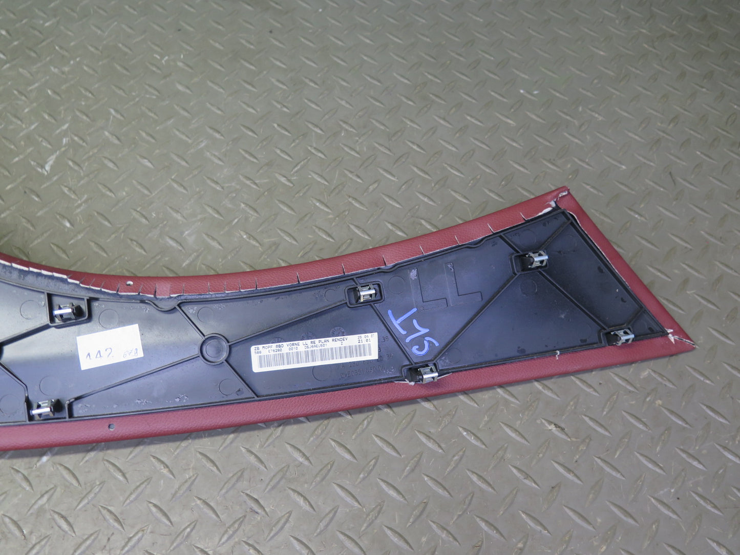 03-08 Mercedes R230 Sl-class Set of 2 Center Console Trim Cover Panel OEM