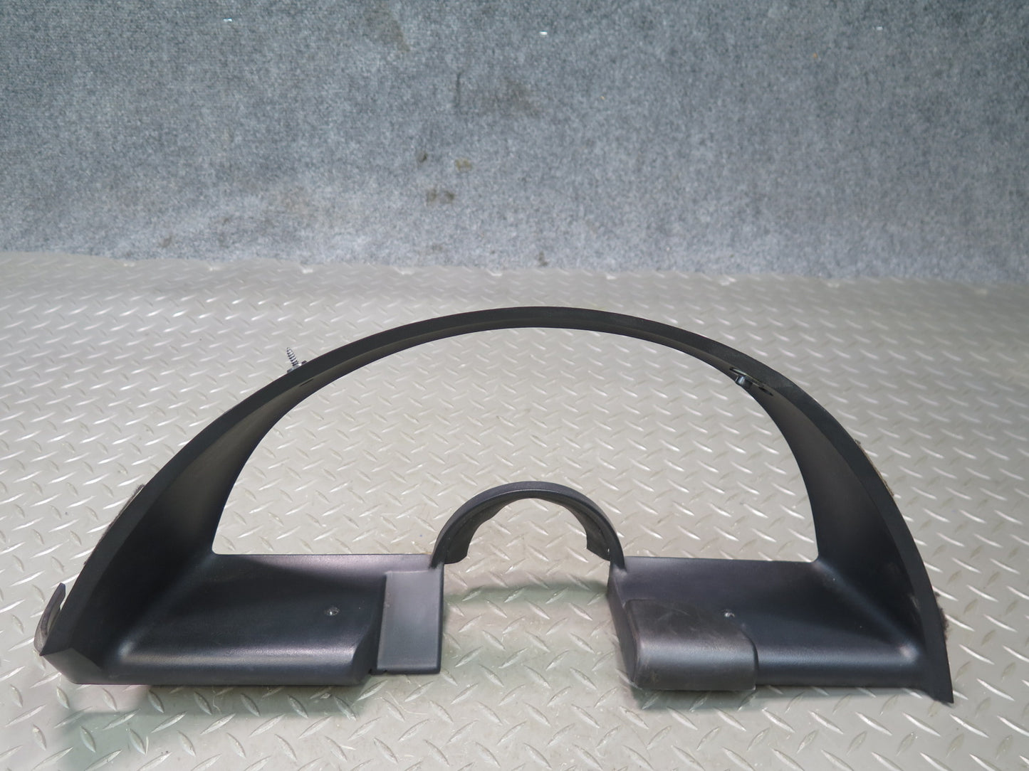 90-95 Chevrolet Corvette C4 Instrument Cluster Speedometer Trim Panel Black OEM