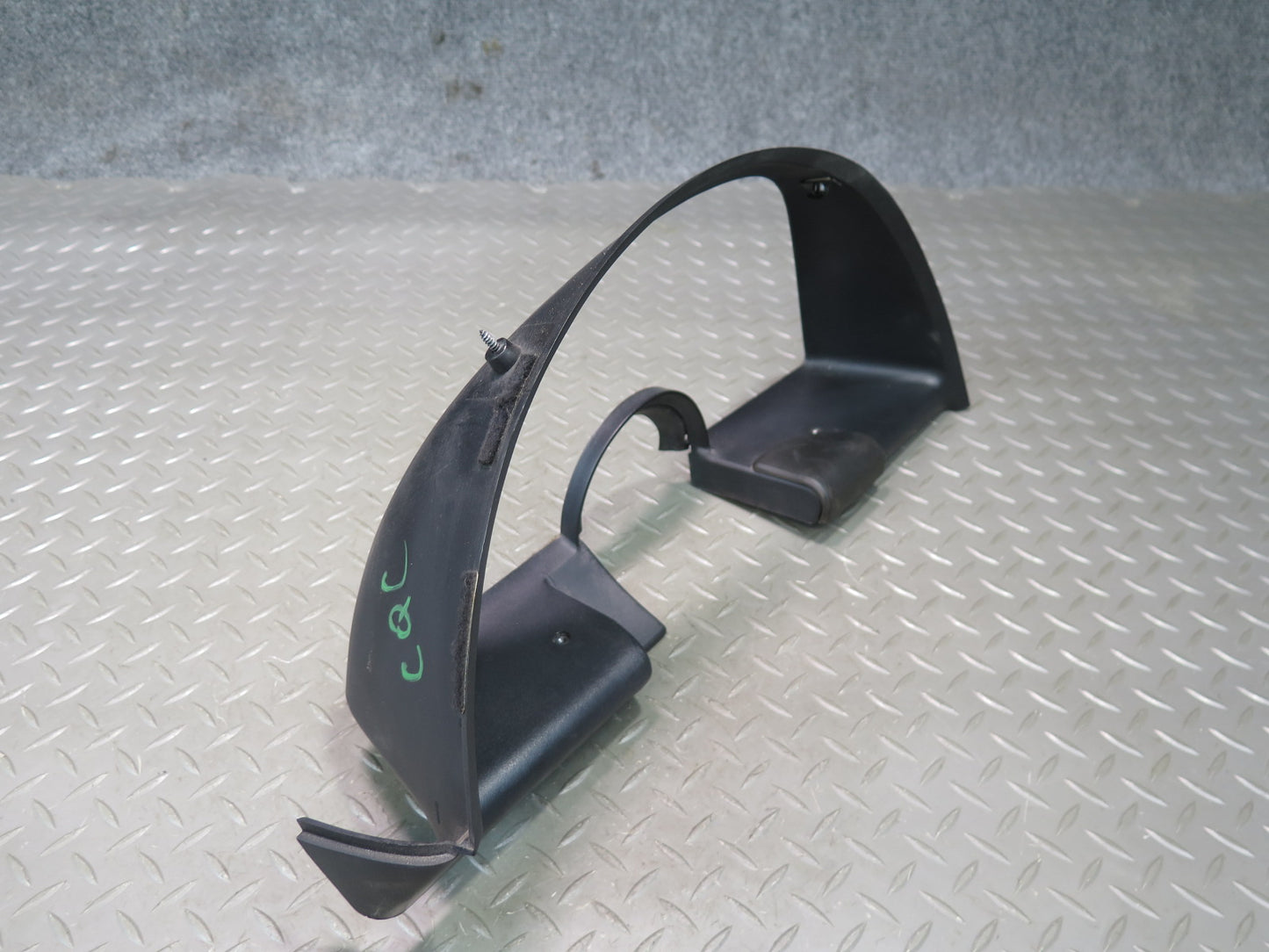 90-95 Chevrolet Corvette C4 Instrument Cluster Speedometer Trim Panel Black OEM