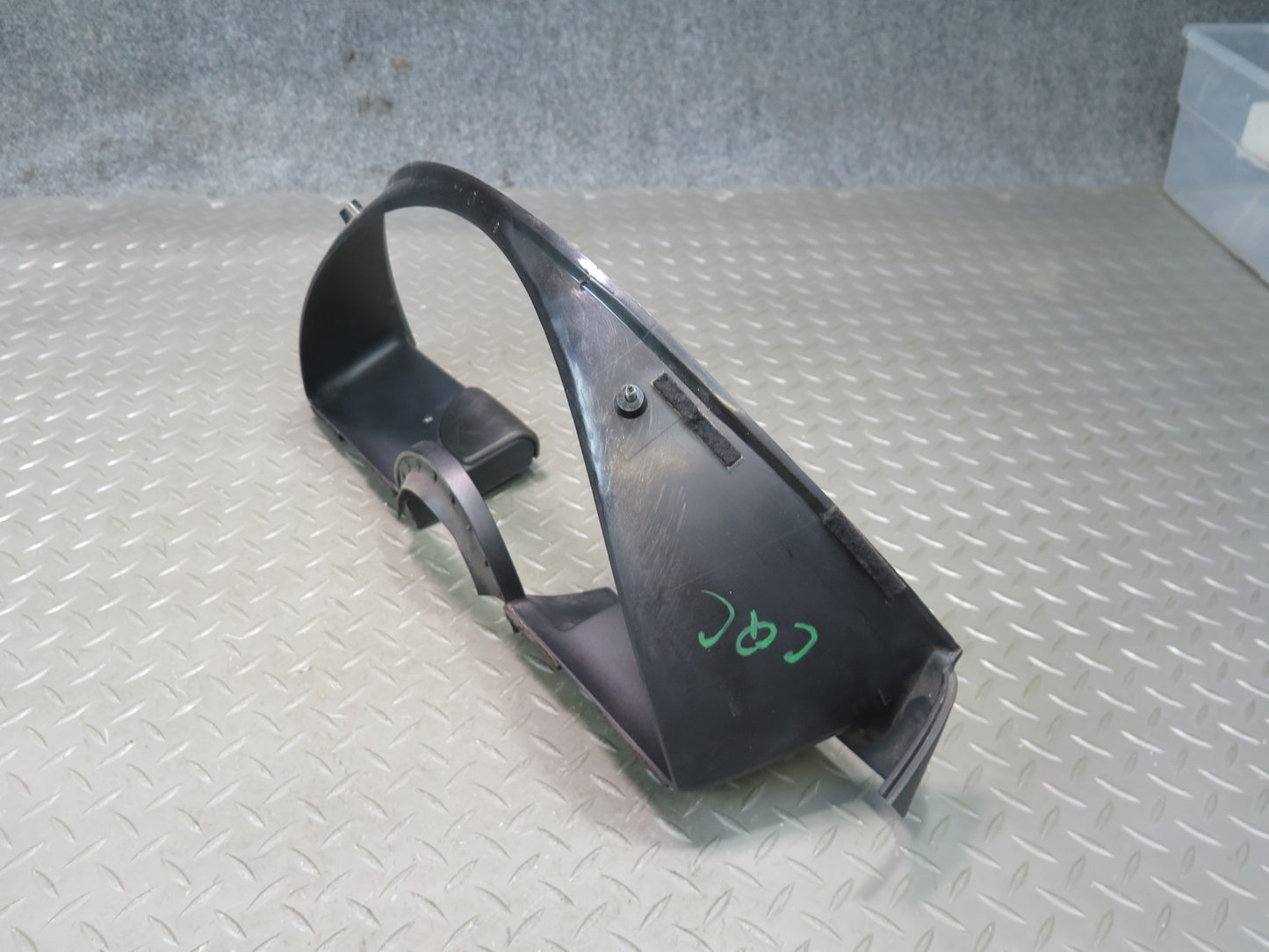 90-95 Chevrolet Corvette C4 Instrument Cluster Speedometer Trim Panel Black OEM