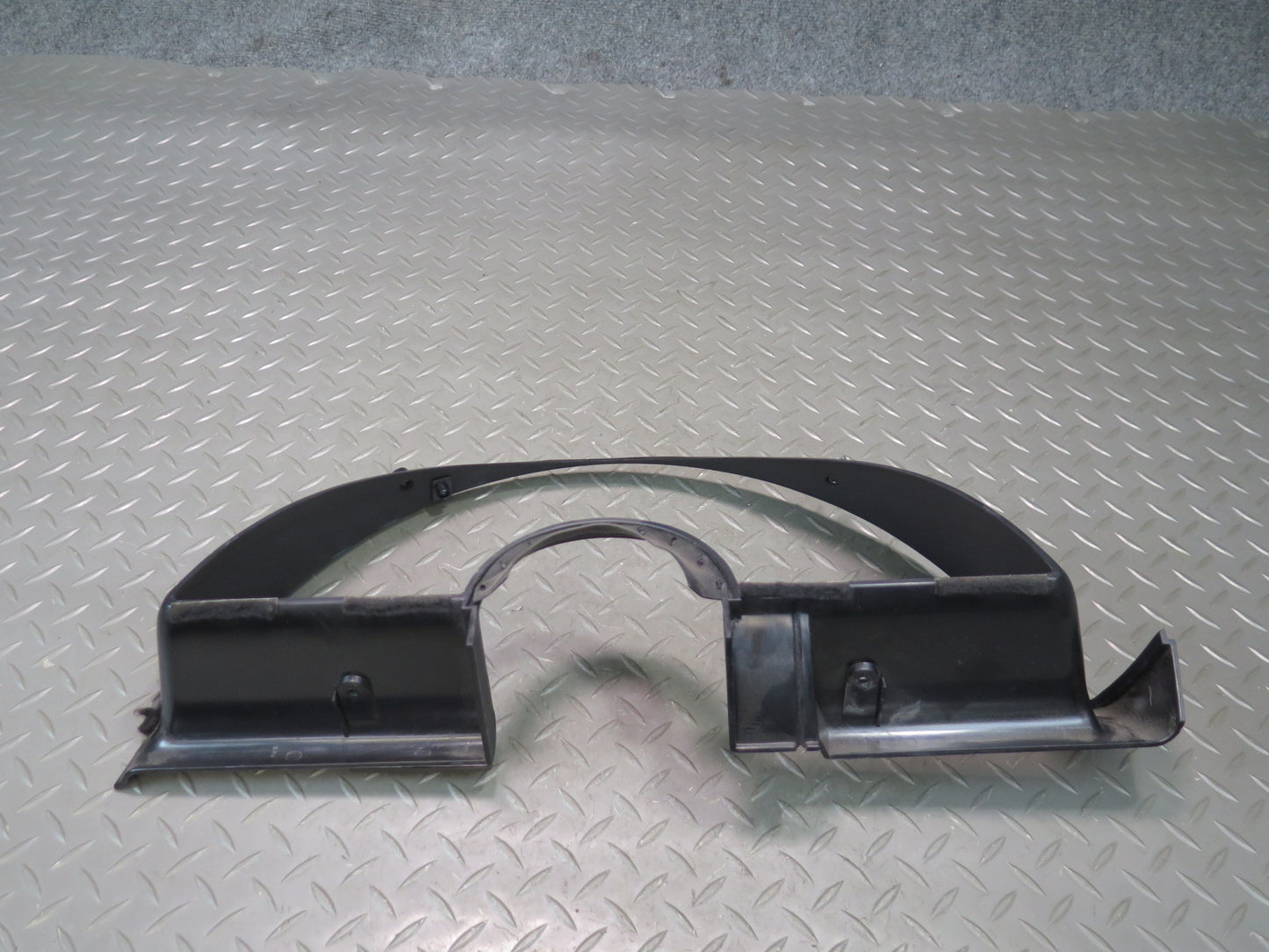 90-95 Chevrolet Corvette C4 Instrument Cluster Speedometer Trim Panel Black OEM