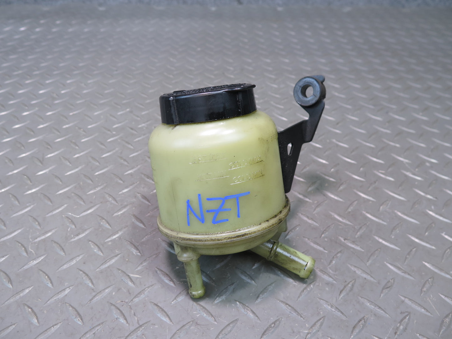 07-09 Nissan 350Z Z33 Convert Power Steering Fluid Reservoir Tank w Bracket OEM