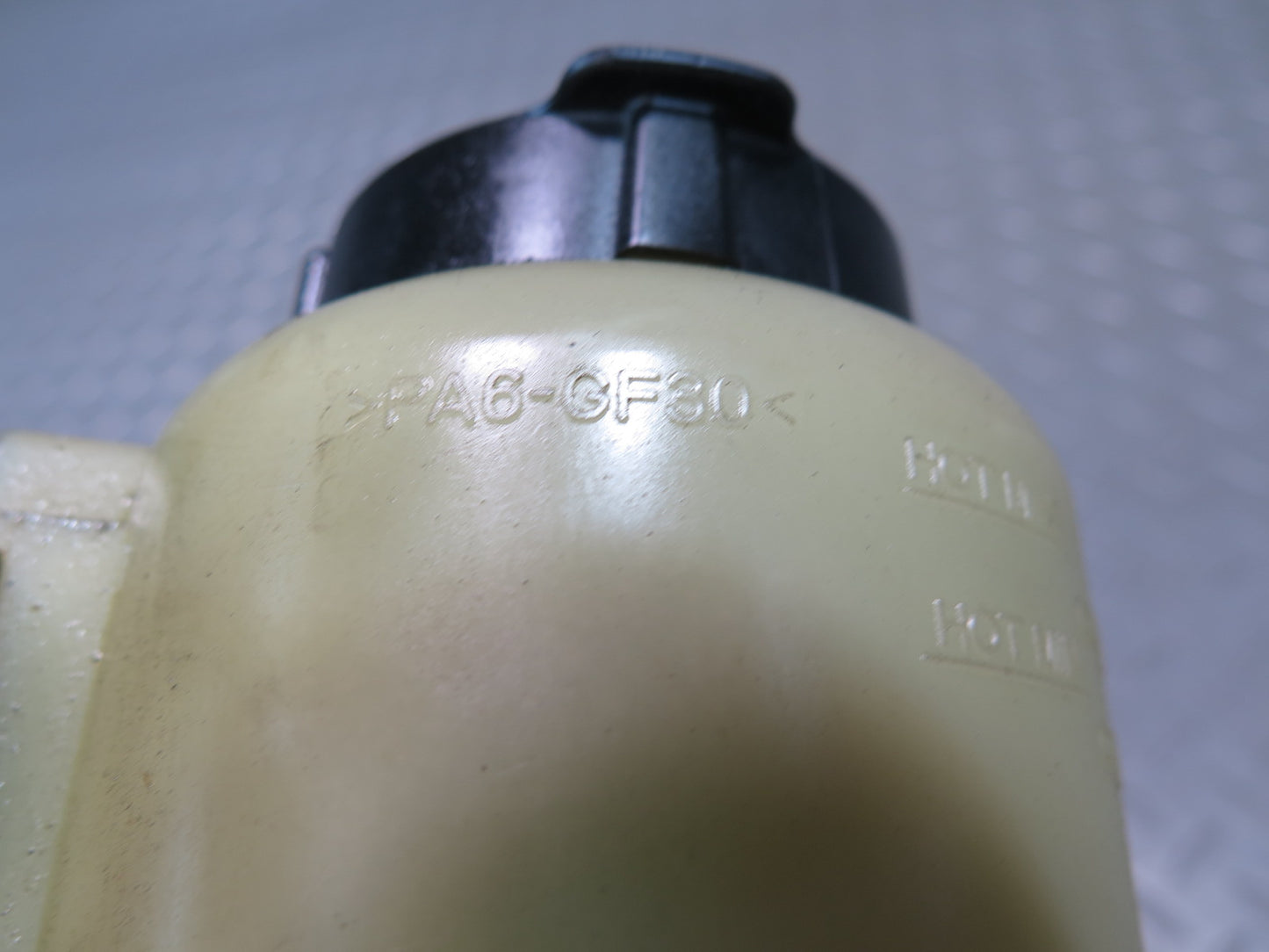 07-09 Nissan 350Z Z33 Convert Power Steering Fluid Reservoir Tank w Bracket OEM