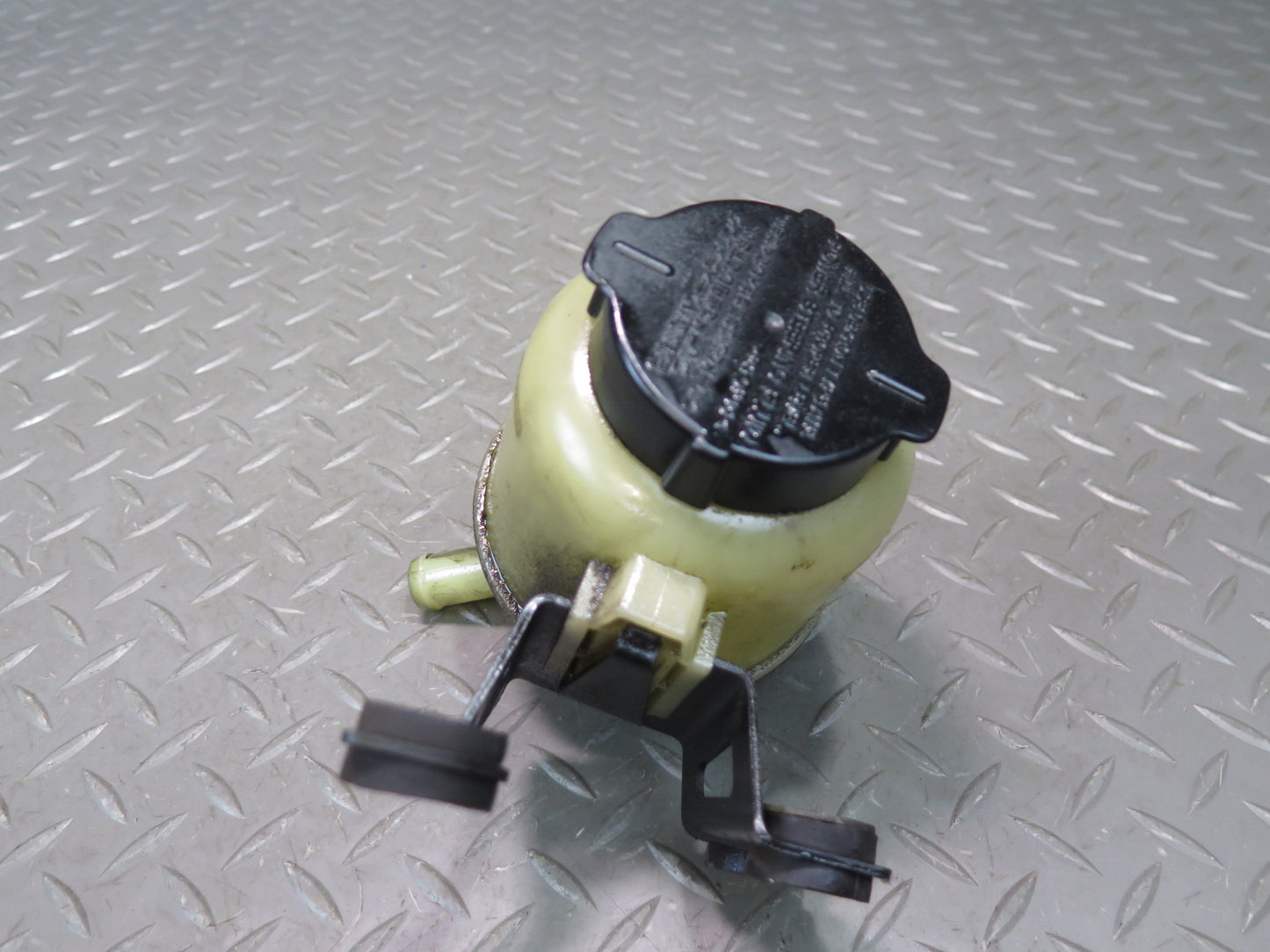 07-09 Nissan 350Z Z33 Convert Power Steering Fluid Reservoir Tank w Bracket OEM