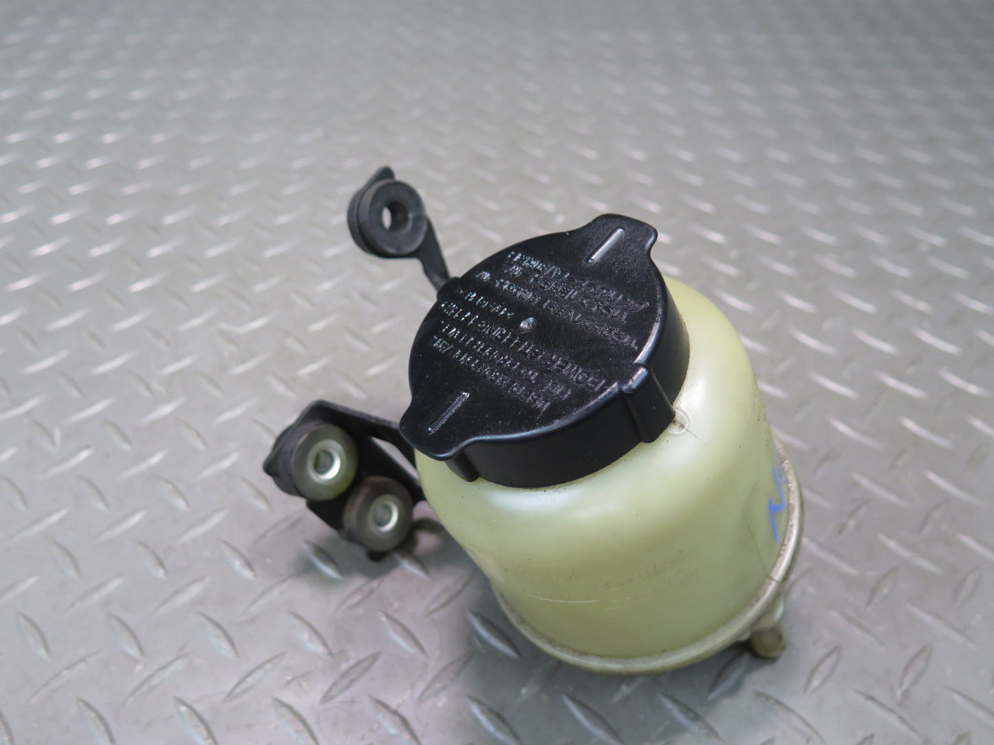 07-09 Nissan 350Z Z33 Convert Power Steering Fluid Reservoir Tank w Bracket OEM