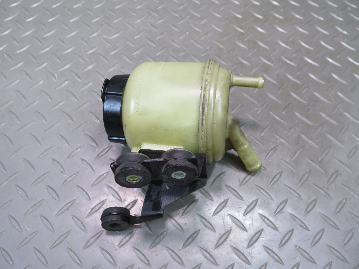 07-09 Nissan 350Z Z33 Convert Power Steering Fluid Reservoir Tank w Bracket OEM