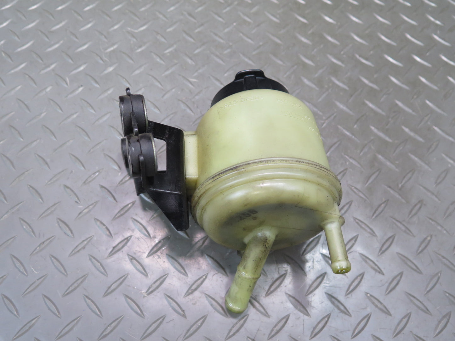07-09 Nissan 350Z Z33 Convert Power Steering Fluid Reservoir Tank w Bracket OEM