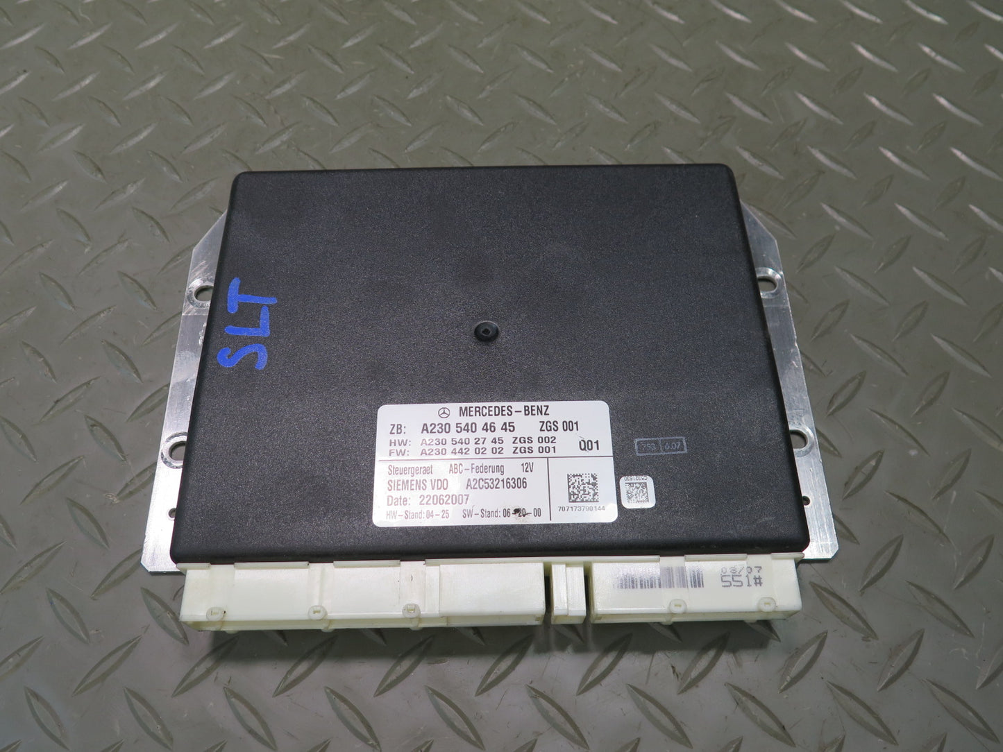 07-08 Mercedes R230 SL55 AMG ABC Suspension Active Body Control Module Unit OEM