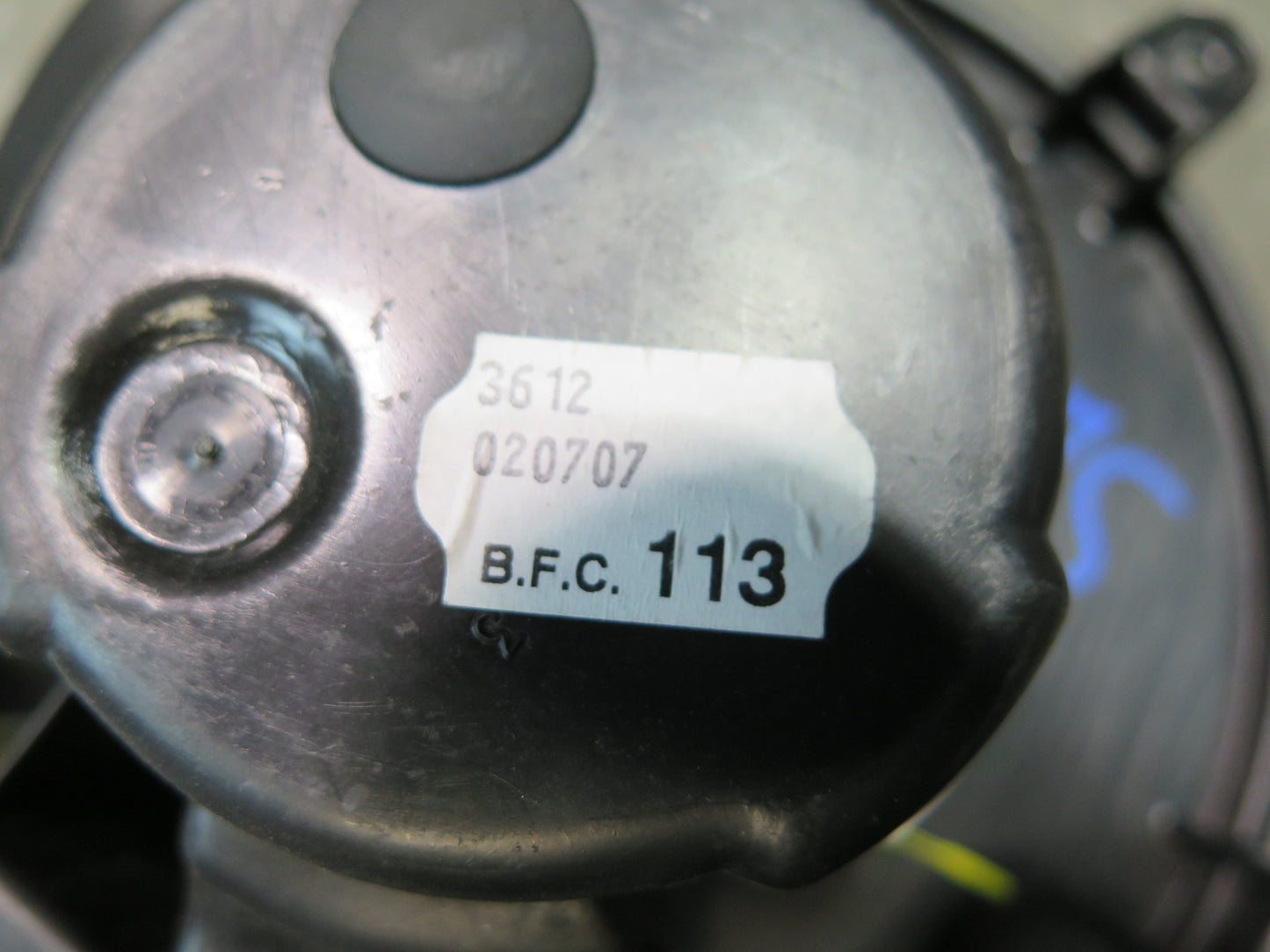 03-12 Mercedes R230 Sl-class A/C Air Heater Blower Motor Fan W/ Resistor OEM