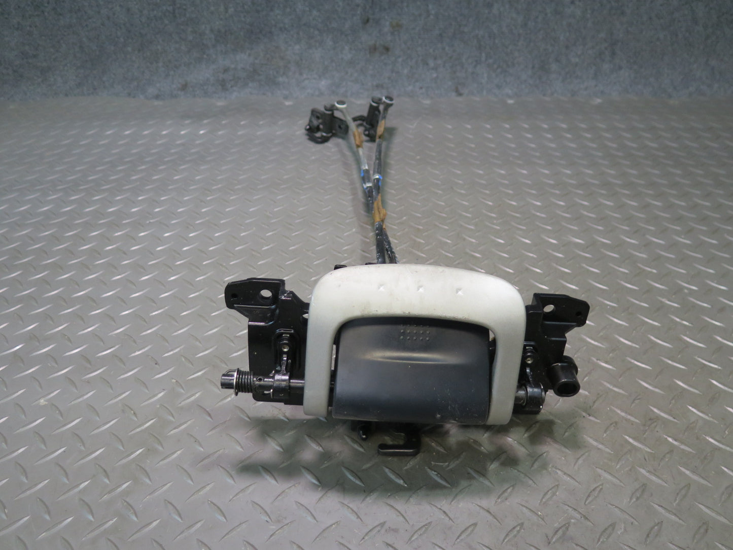 07-09 Nissan 350Z Convertible Roof Pull Down Handle w Lock Latch Striker Set OEM