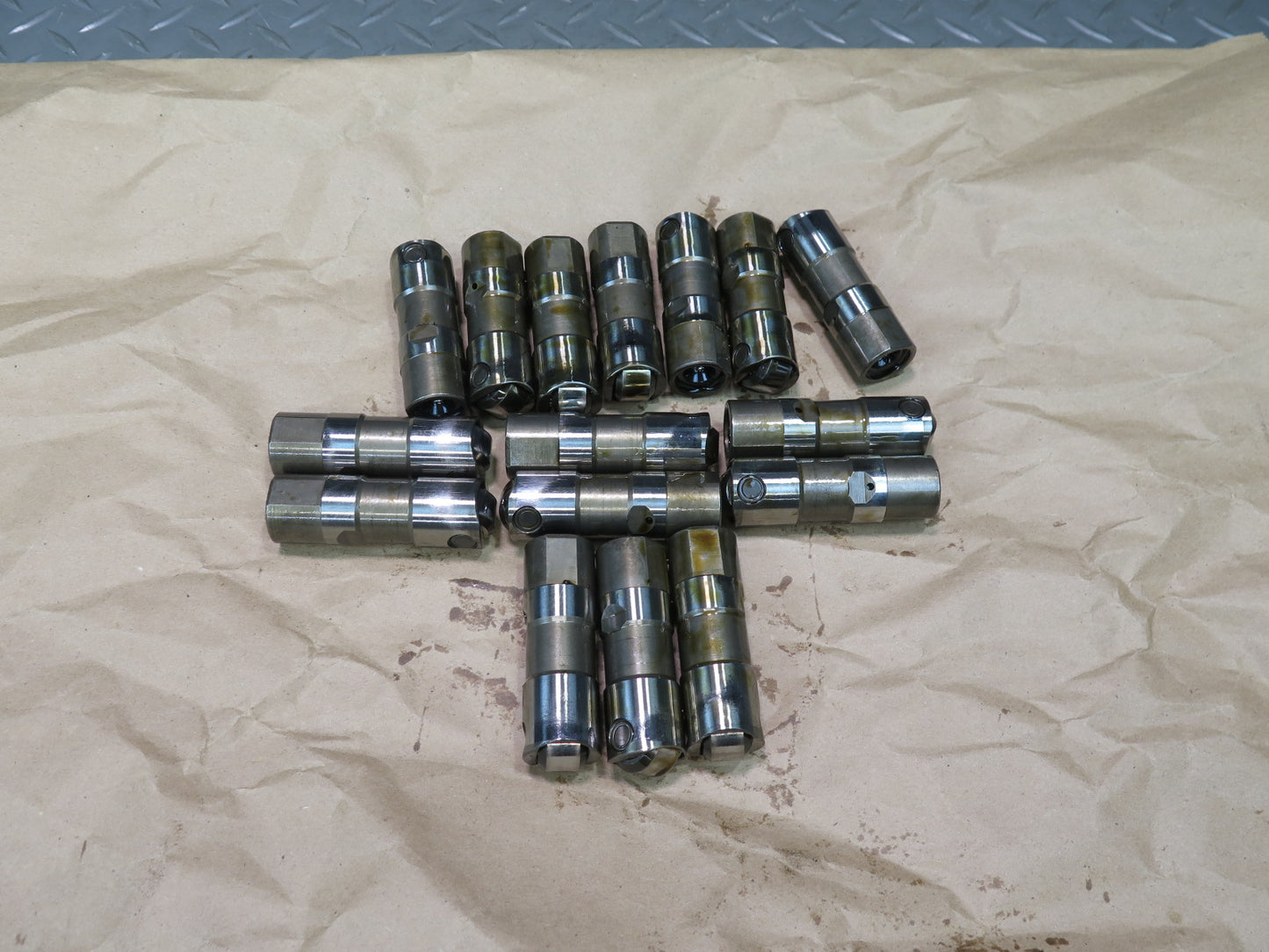 92-93 Chevrolet Corvette C4 V8 5.7L LT1 Set of 16 Engine Valve Lifters 41K OEM