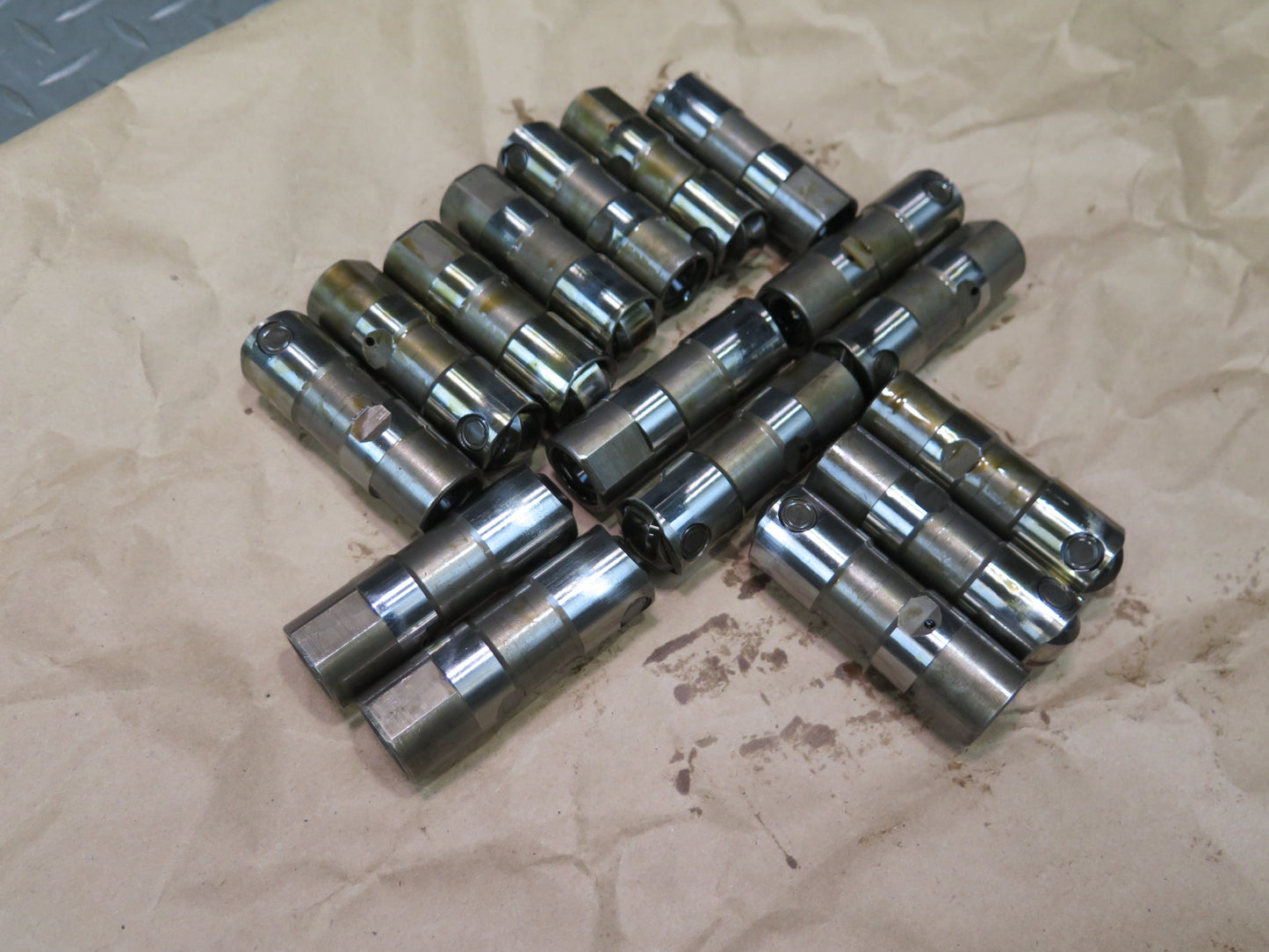 92-93 Chevrolet Corvette C4 V8 5.7L LT1 Set of 16 Engine Valve Lifters 41K OEM
