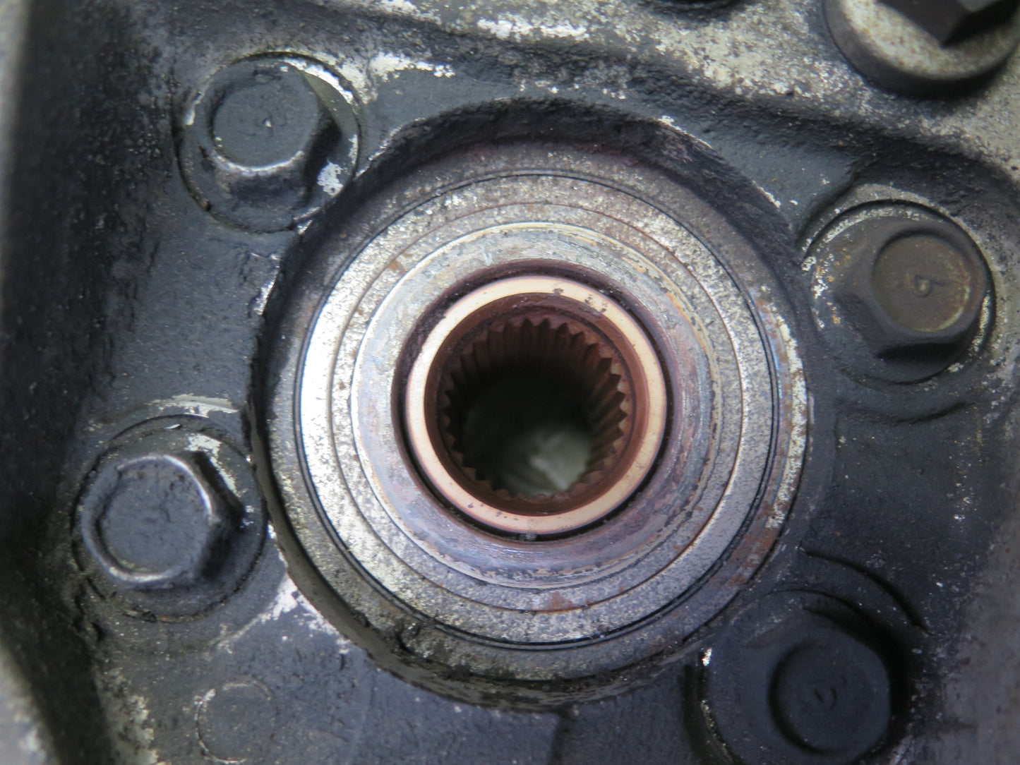 03-09 Nissan Z33 350Z Rear Left Spindle Knuckle Wheel Hub Bearing 101K OEM