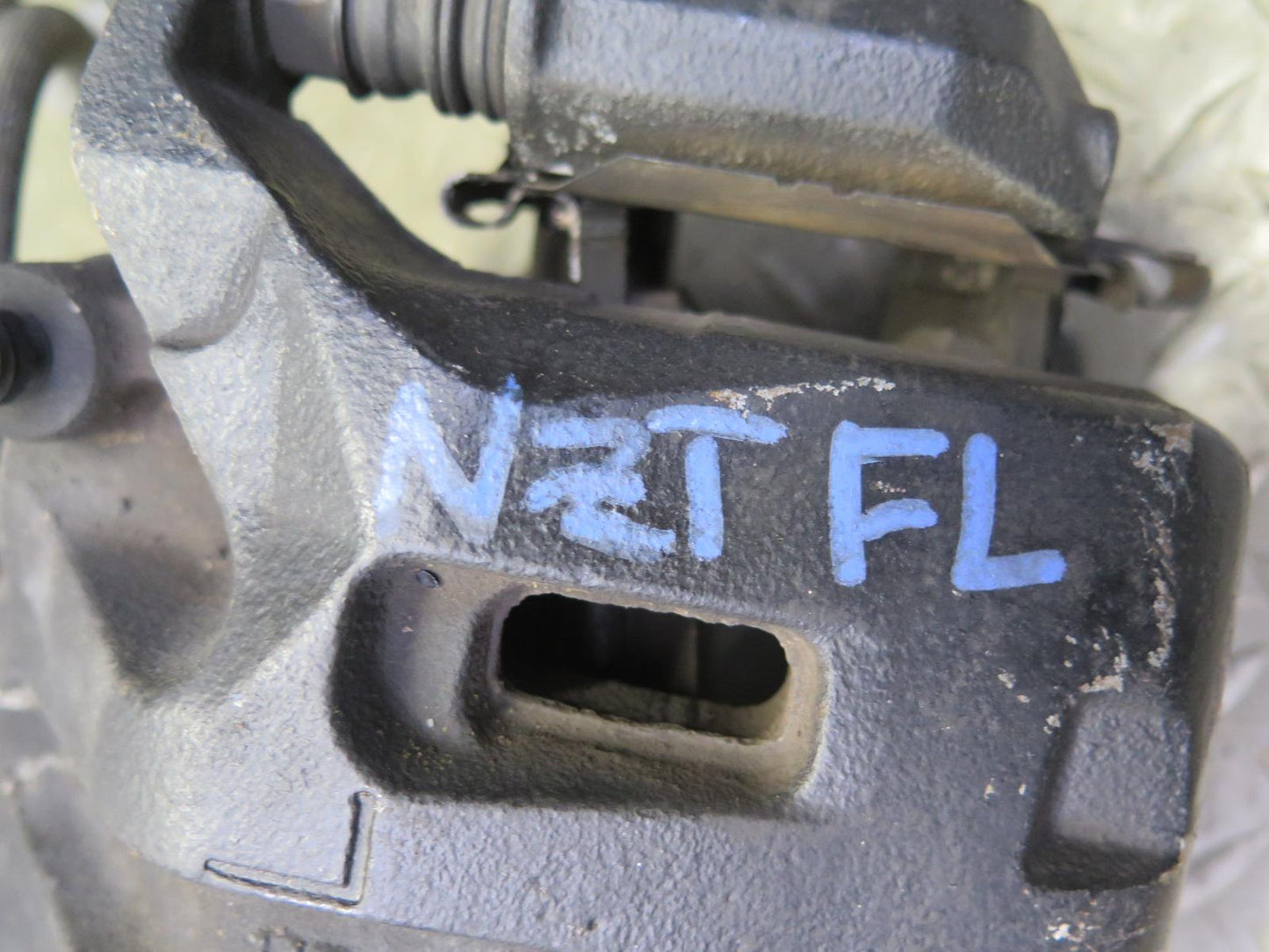 07-09 Nissan 350Z Z33 Set of 2 Front Left & Right Brake Caliper w Hose 101K OEM