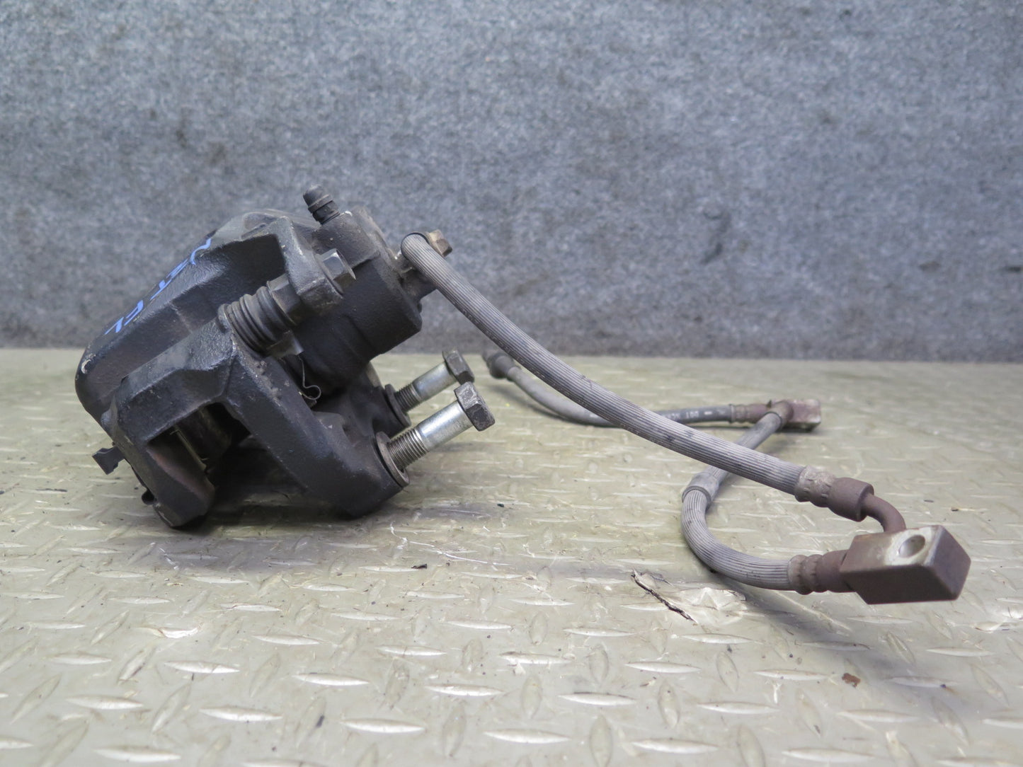 07-09 Nissan 350Z Z33 Set of 2 Front Left & Right Brake Caliper w Hose 101K OEM