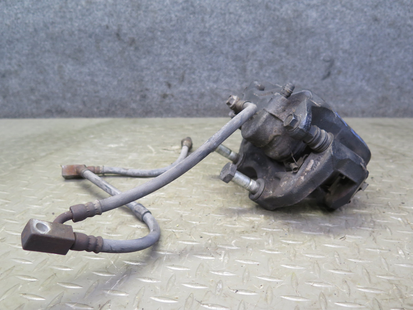 07-09 Nissan 350Z Z33 Set of 2 Front Left & Right Brake Caliper w Hose 101K OEM