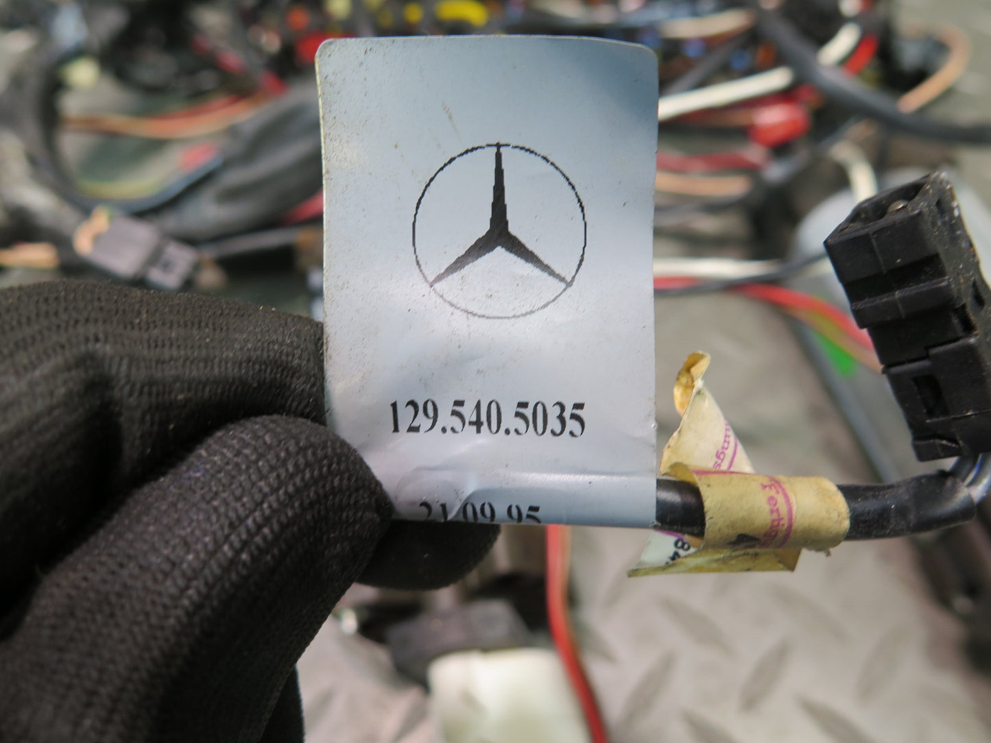94-02 Mercedes R129 Sl-class Front Right Seat Adjust Motor Wiring Set OEM